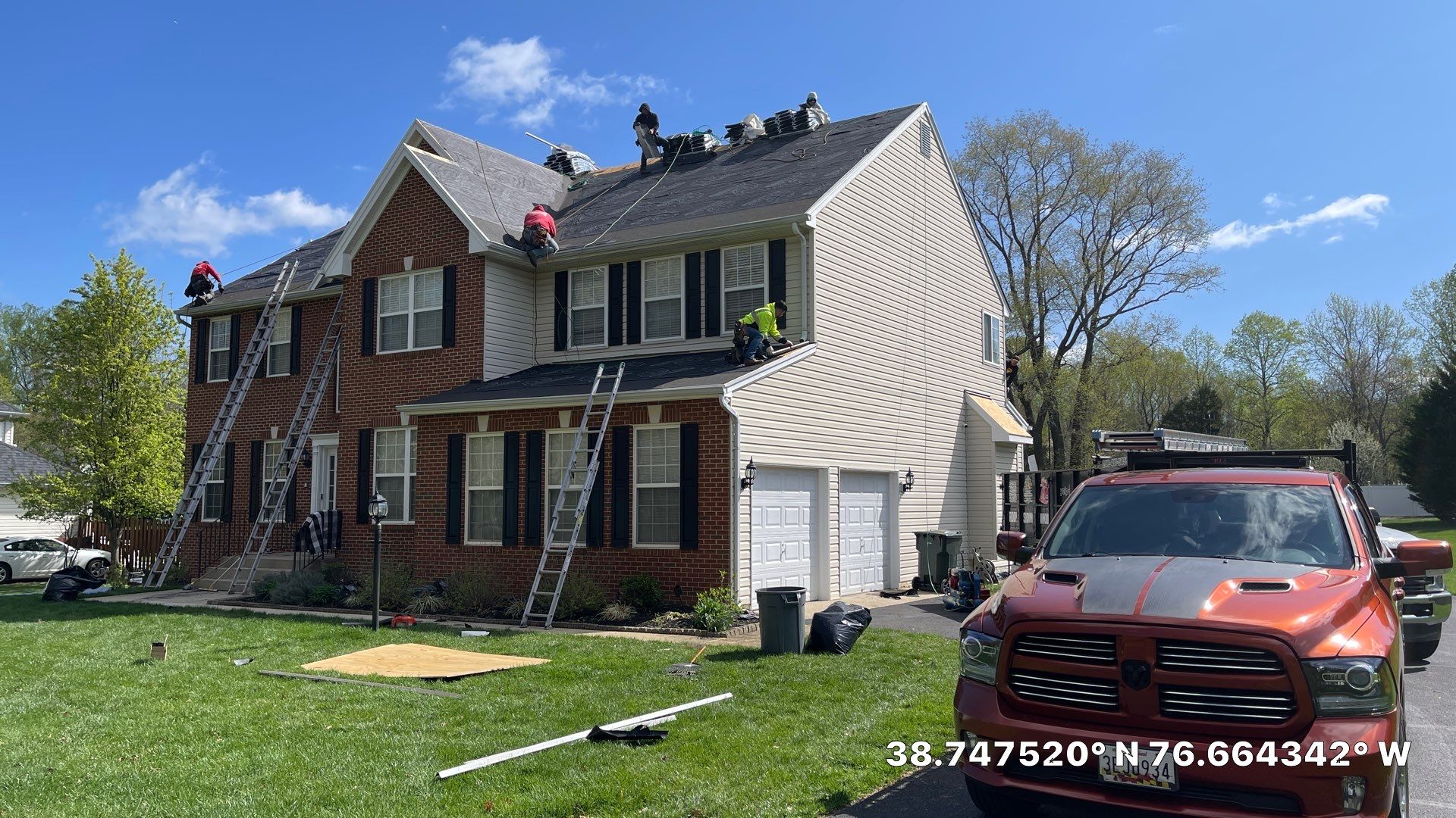 Residential Roofing Installation using IKO Dynasty Architectural Shingles by Window Depot of Annapolis