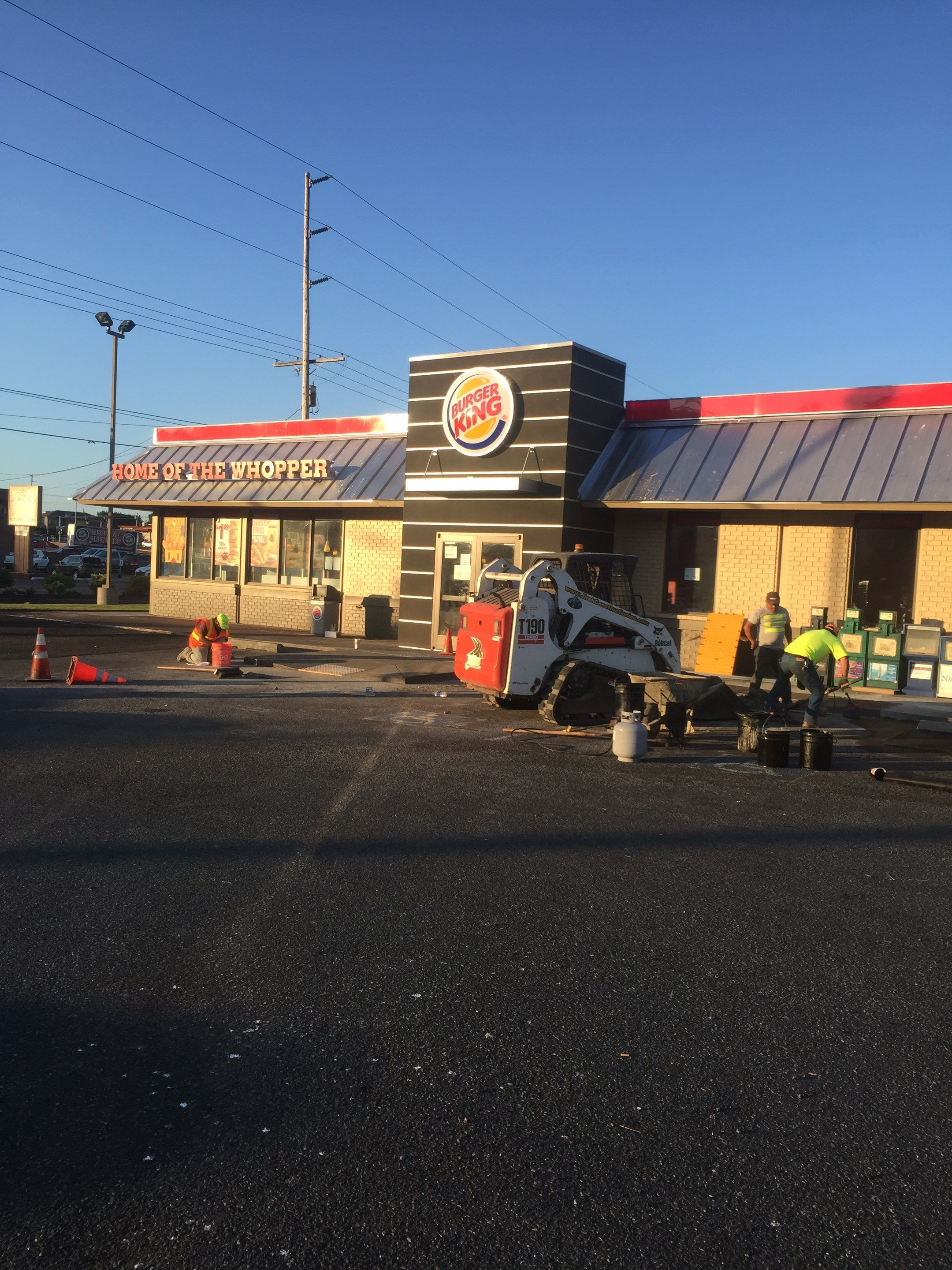 Burger King Oak Harbor by Jireh Asphalt & Concrete Inc