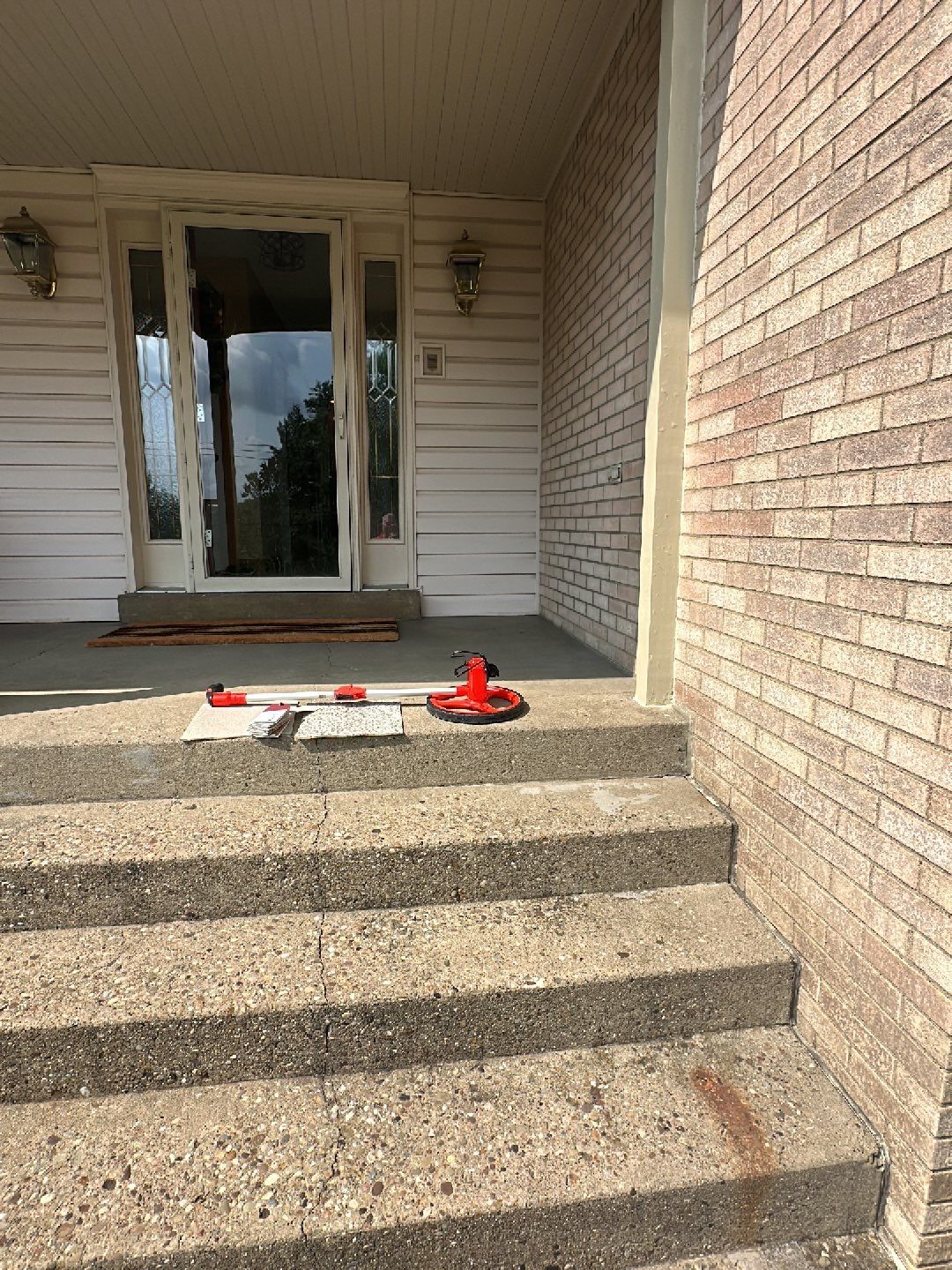 Porch, steps and Garage Project in Crafton by Floors in a Day, Inc