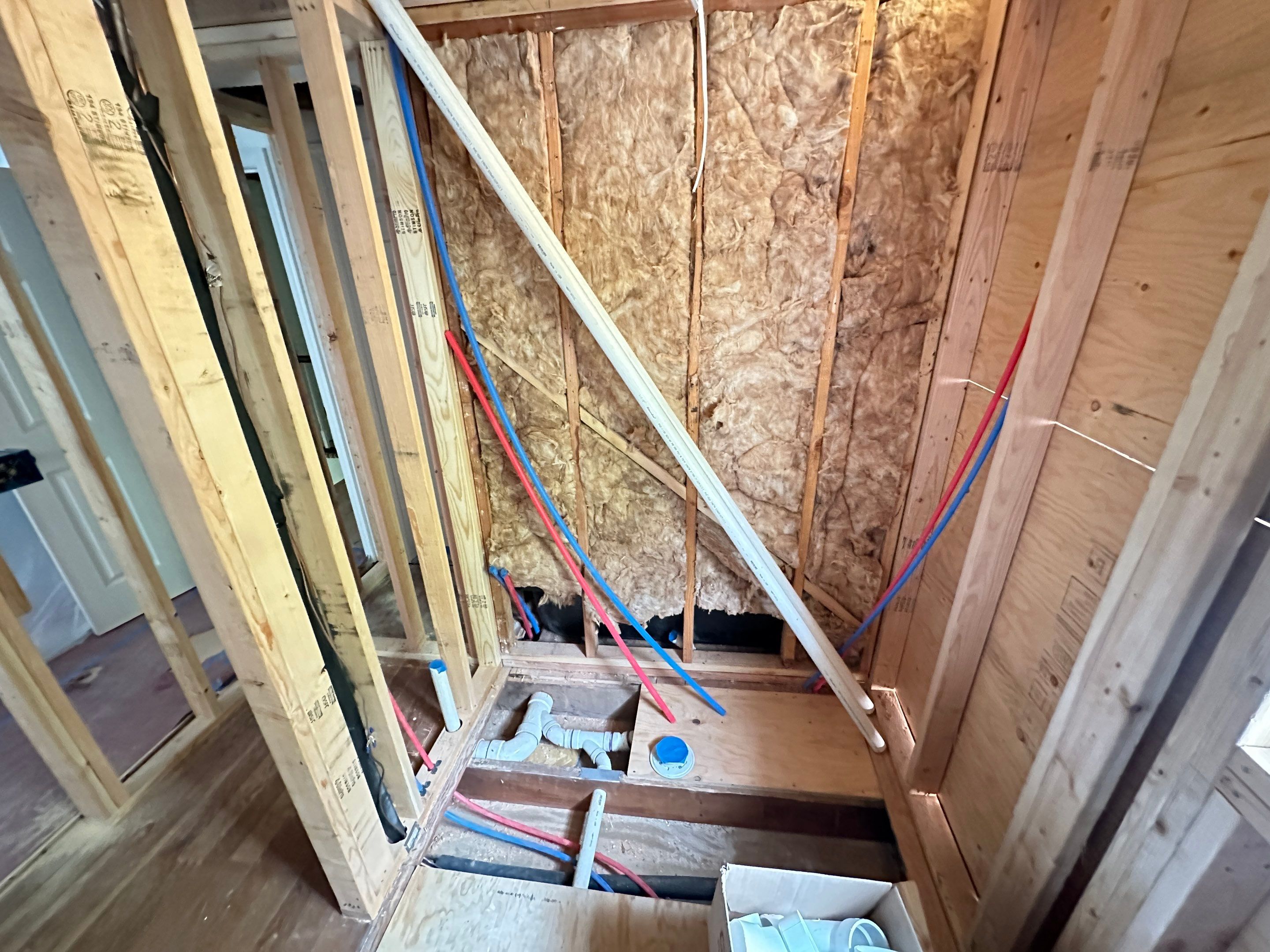 Bathroom Addition using Wood by Home Concepts Construction