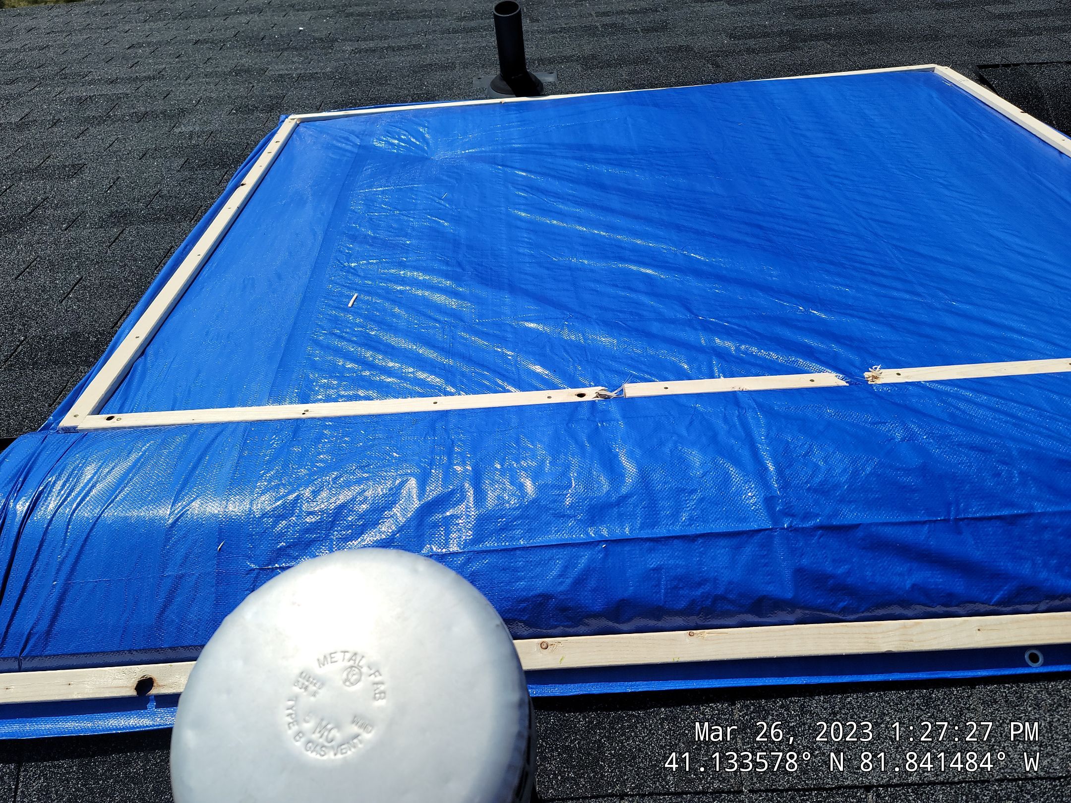 ATLAS PINNACLE COLOR: BLACK SHADOW DRIP EDGE: WHITE by Eagle Eye Roofing