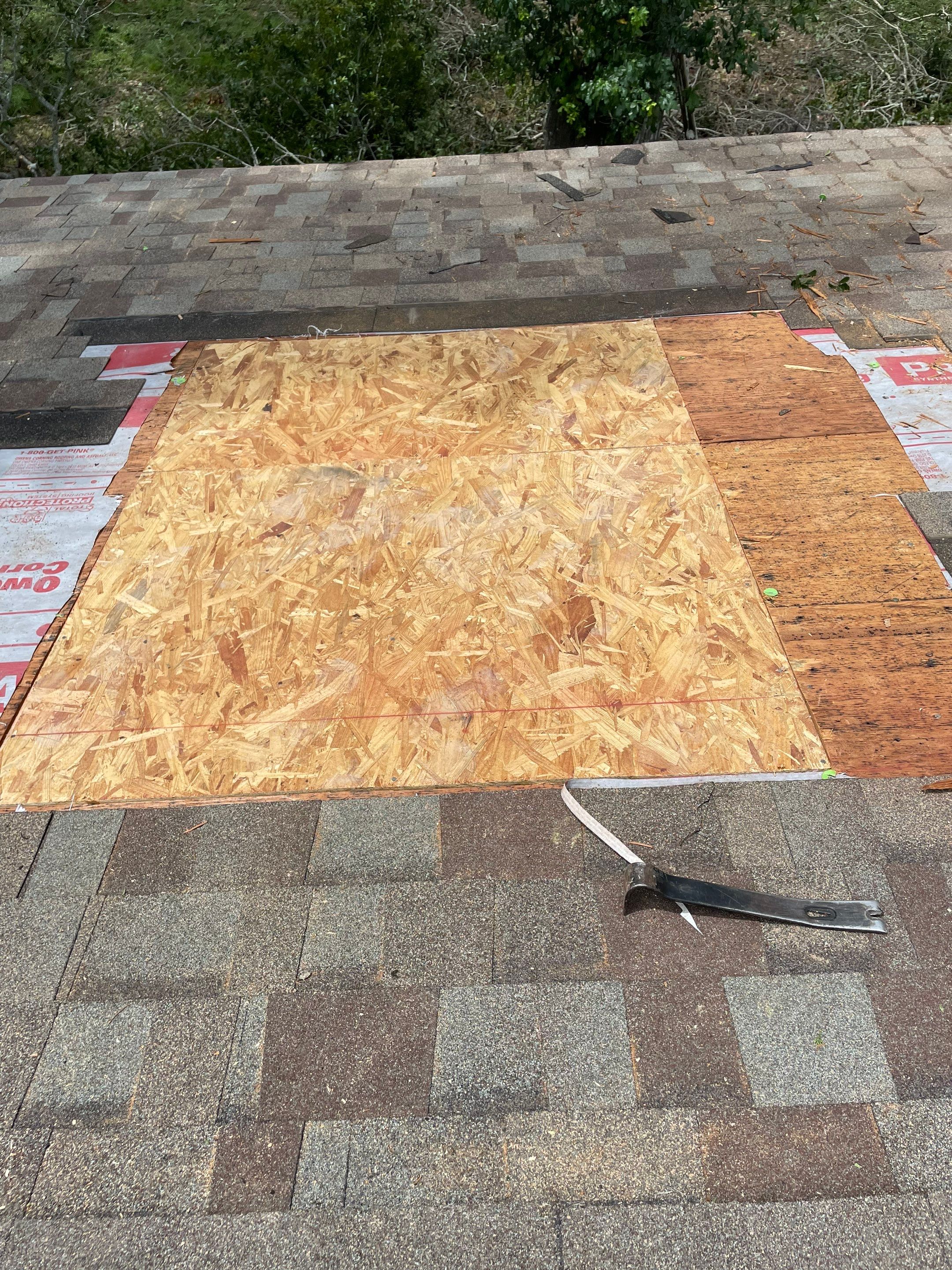 Residential Roofing Repair using Owen's Corning Duration (Lifetime) Shingles by Roof Repair Company