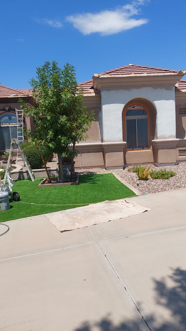 Exterior Paint Job in Mesa by Crash of Rhinos Painting & Garage Floors