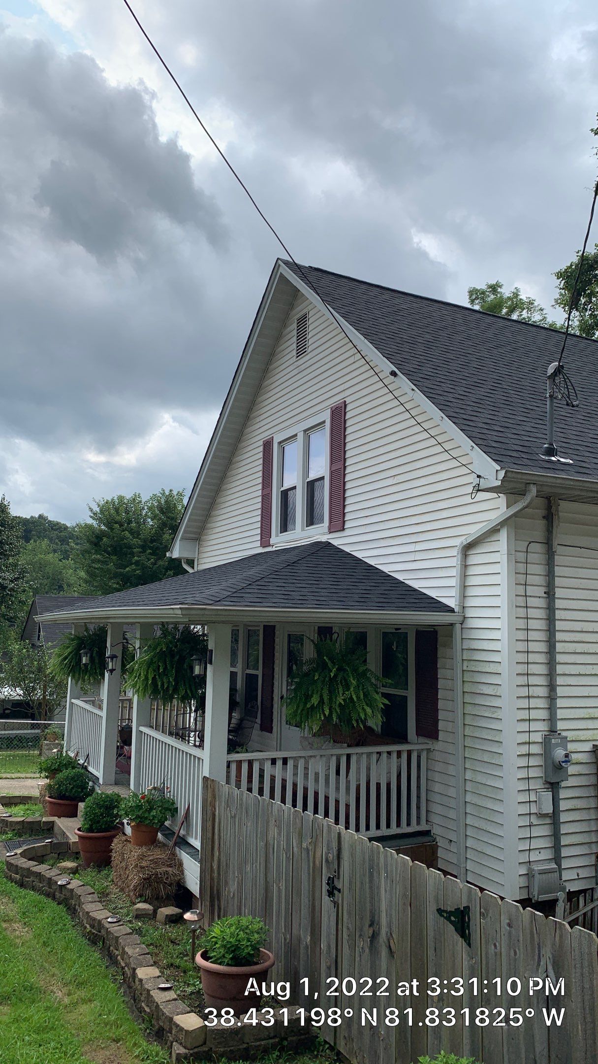 Residential Roofing Installation using Certainteed Landmark Shingles Moire Black Color by Secure Construction Company Inc