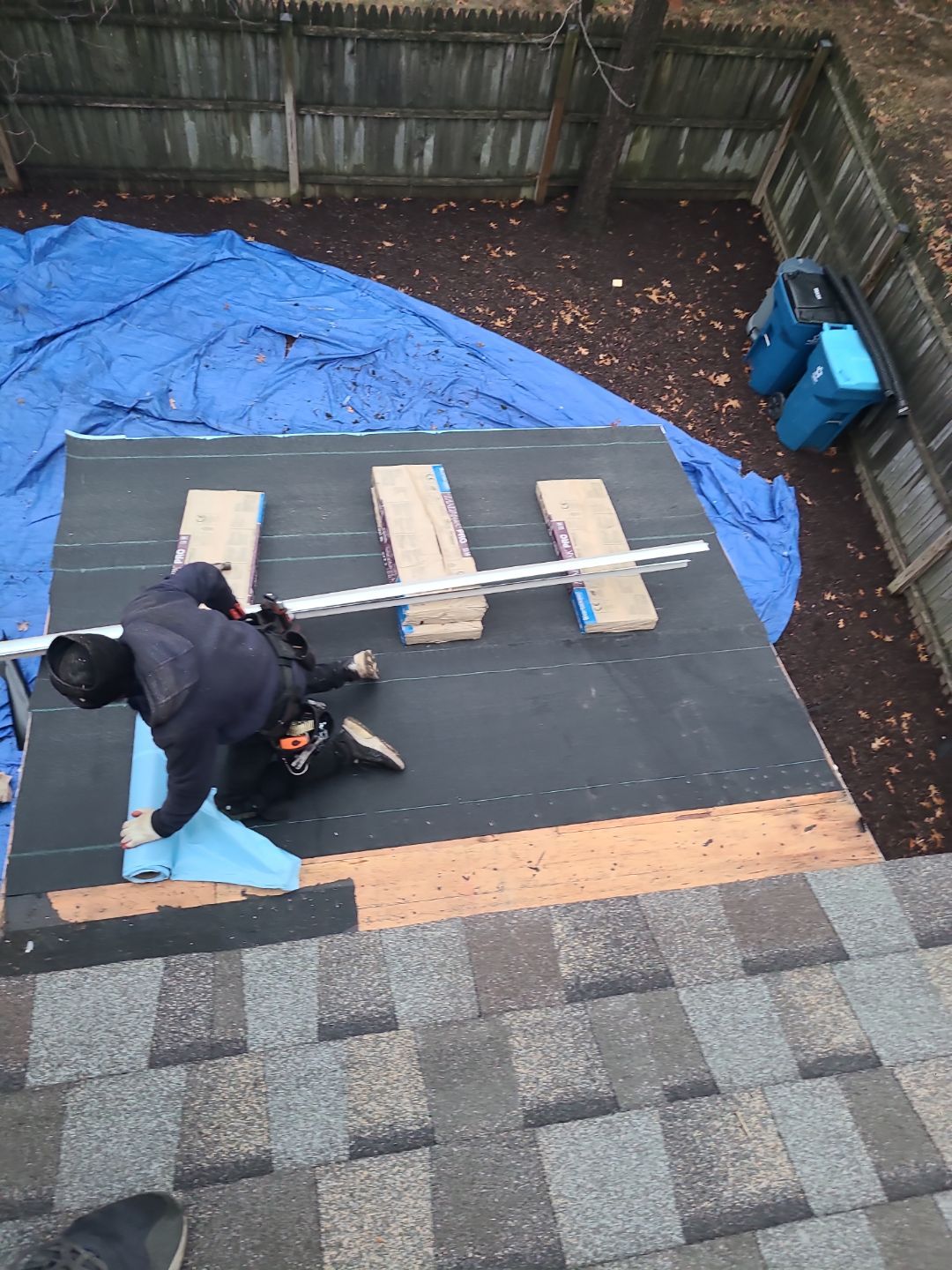 Vienna: Residential Roof Replacement with CertainTeed Landmark Pro in Max Def Weathered Wood by RM Banning, Inc.