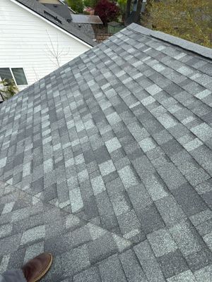 Residential Roofing Installation and New Attic Ventilation Installation.