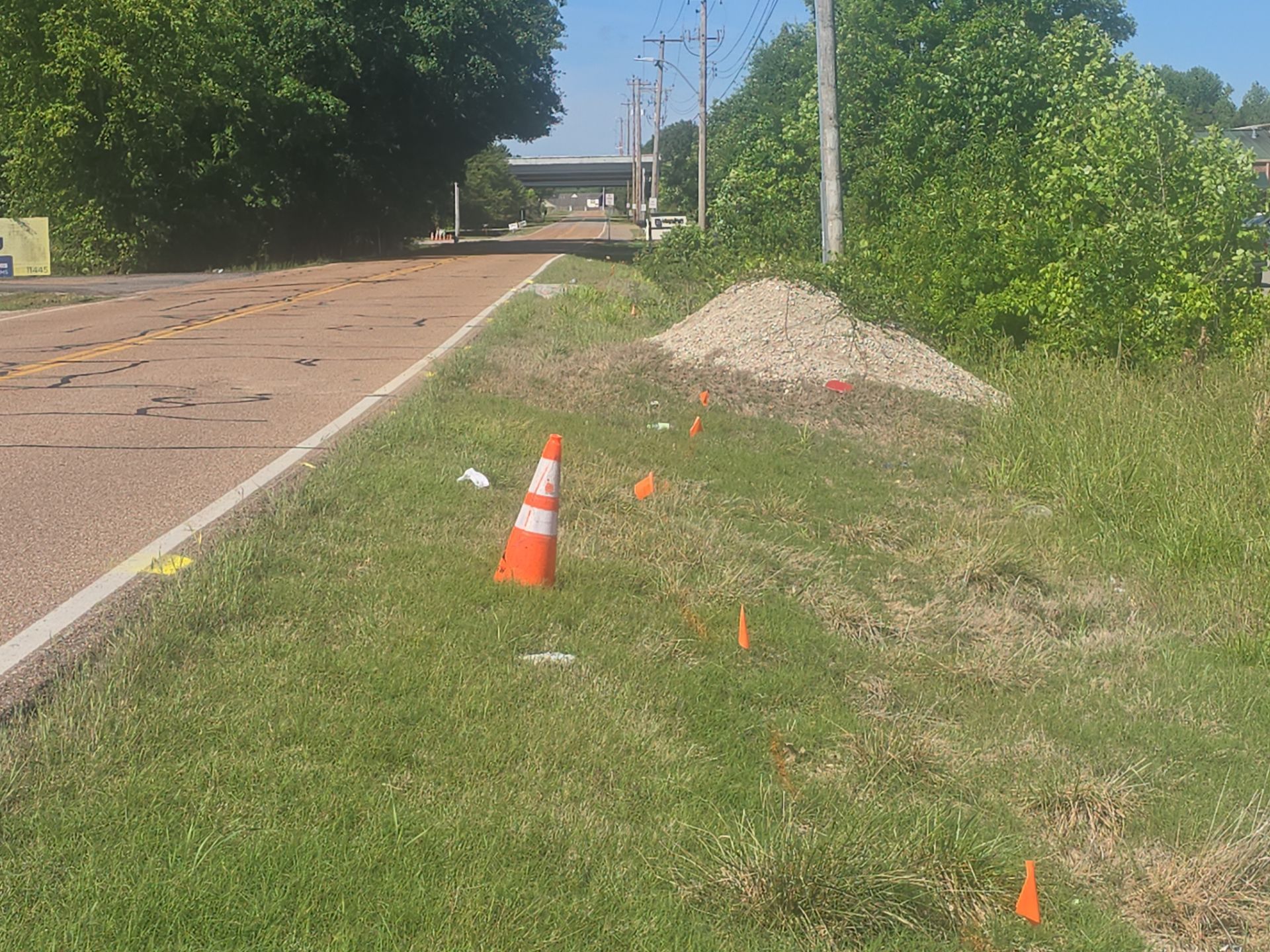 Utility Locate for survey purposes by Alsip Locating Service, LLC