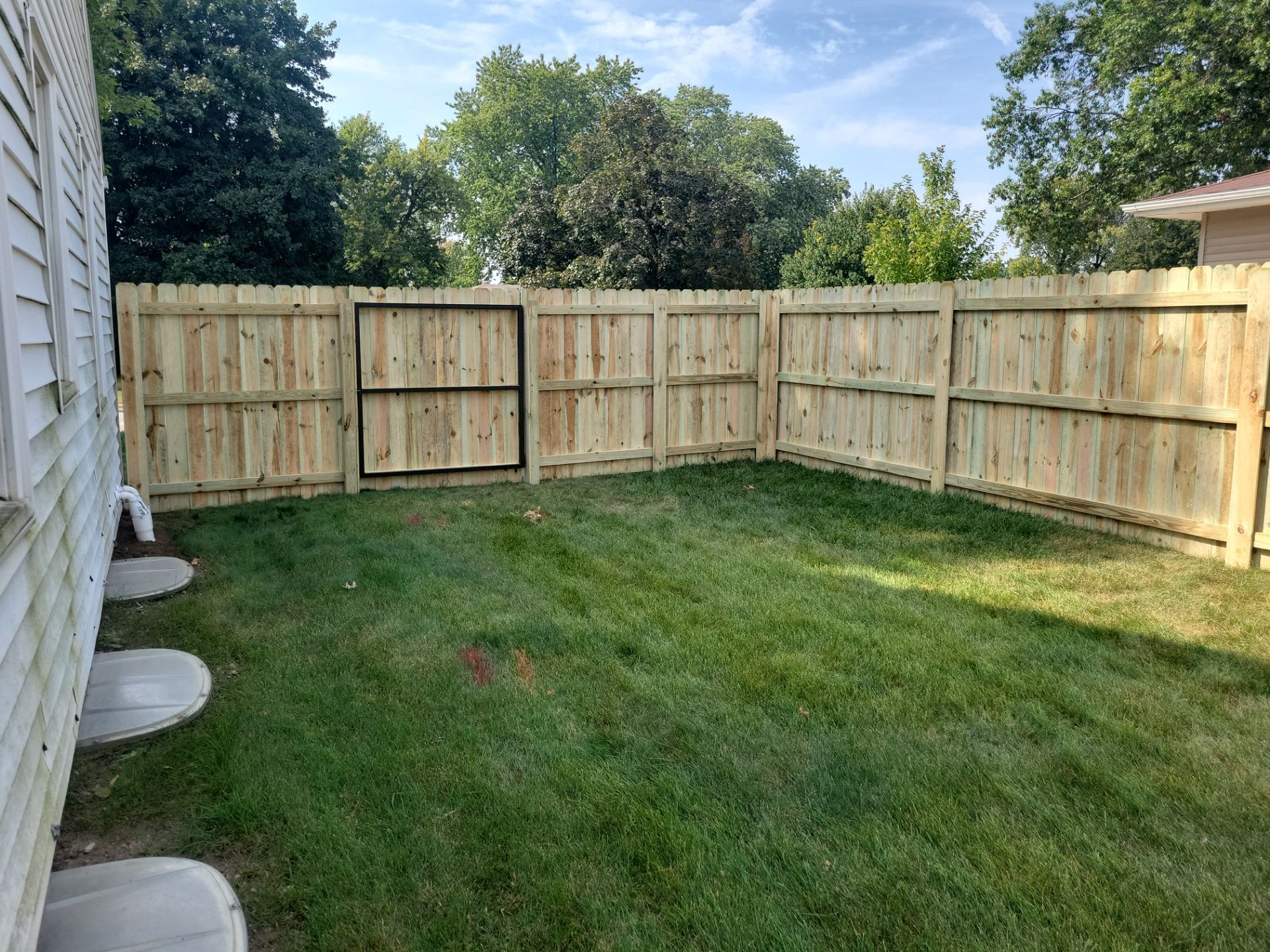 Project in Cedar Falls by Perfect Picket Fence and Stain
