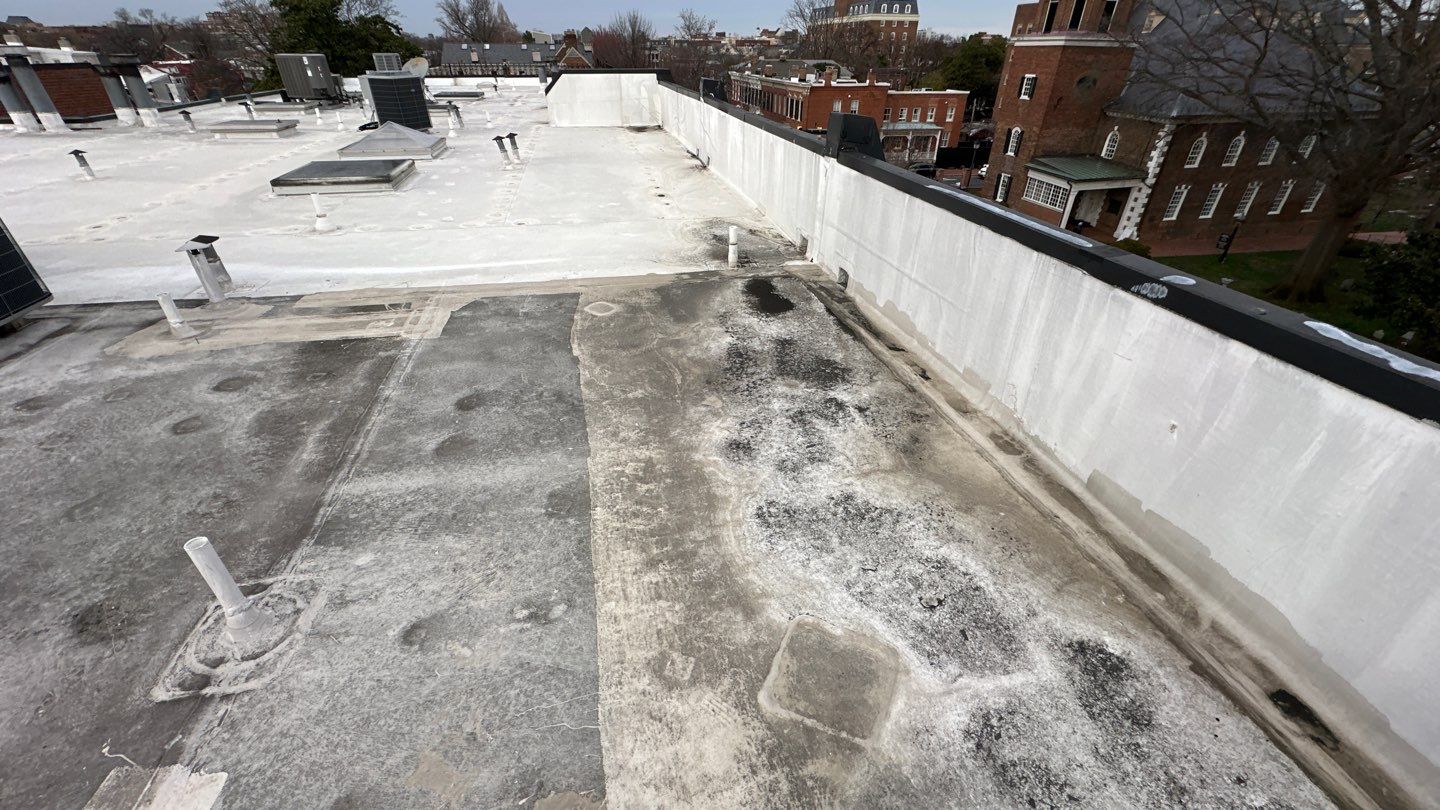 Alexandria: Carlisle Syntec TPO Flat Roof Installation by RM Banning, Inc.