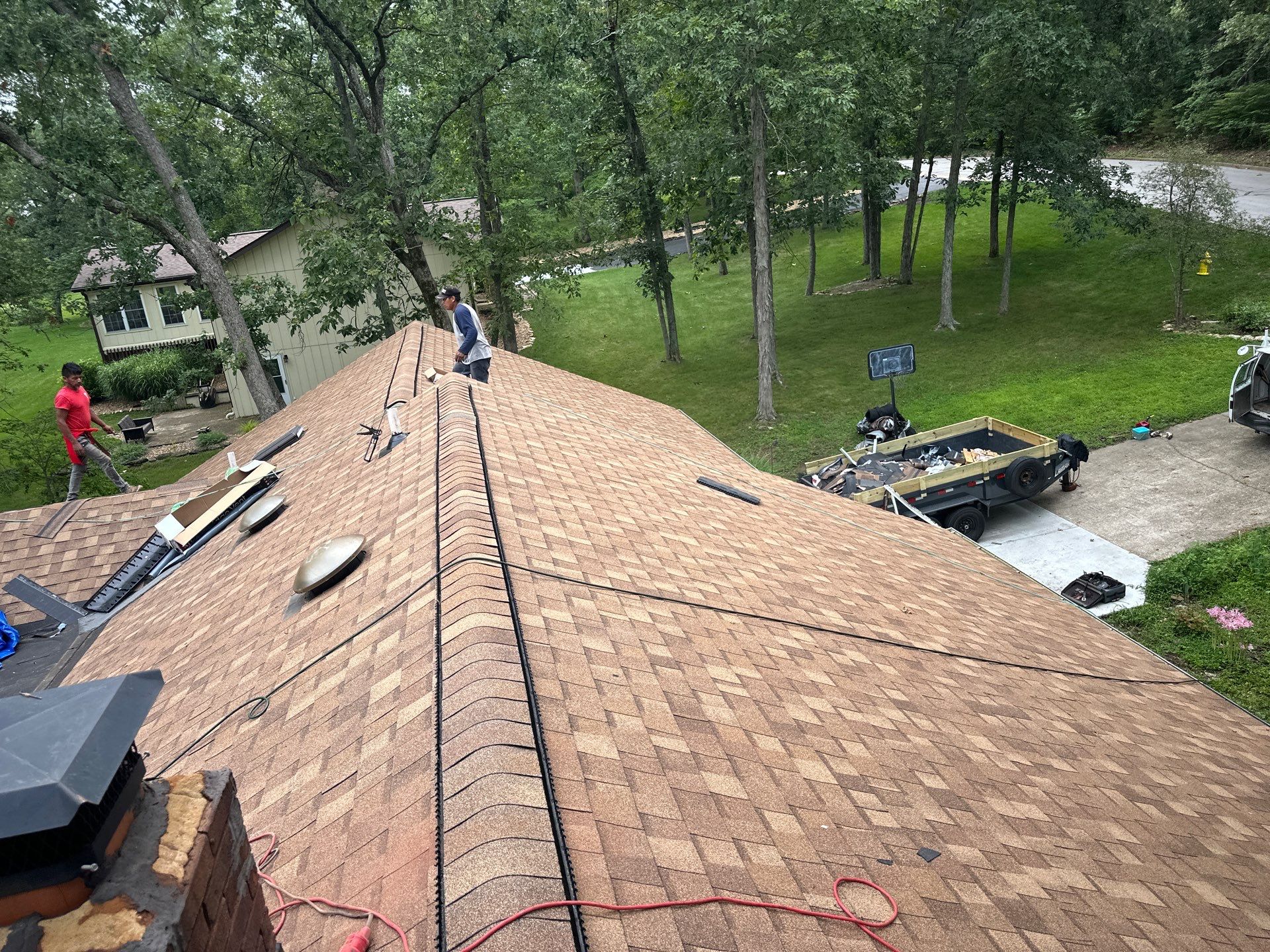 Residential Shingle & Flat Roof Installation by Titan Commercial & Residential Roofing 