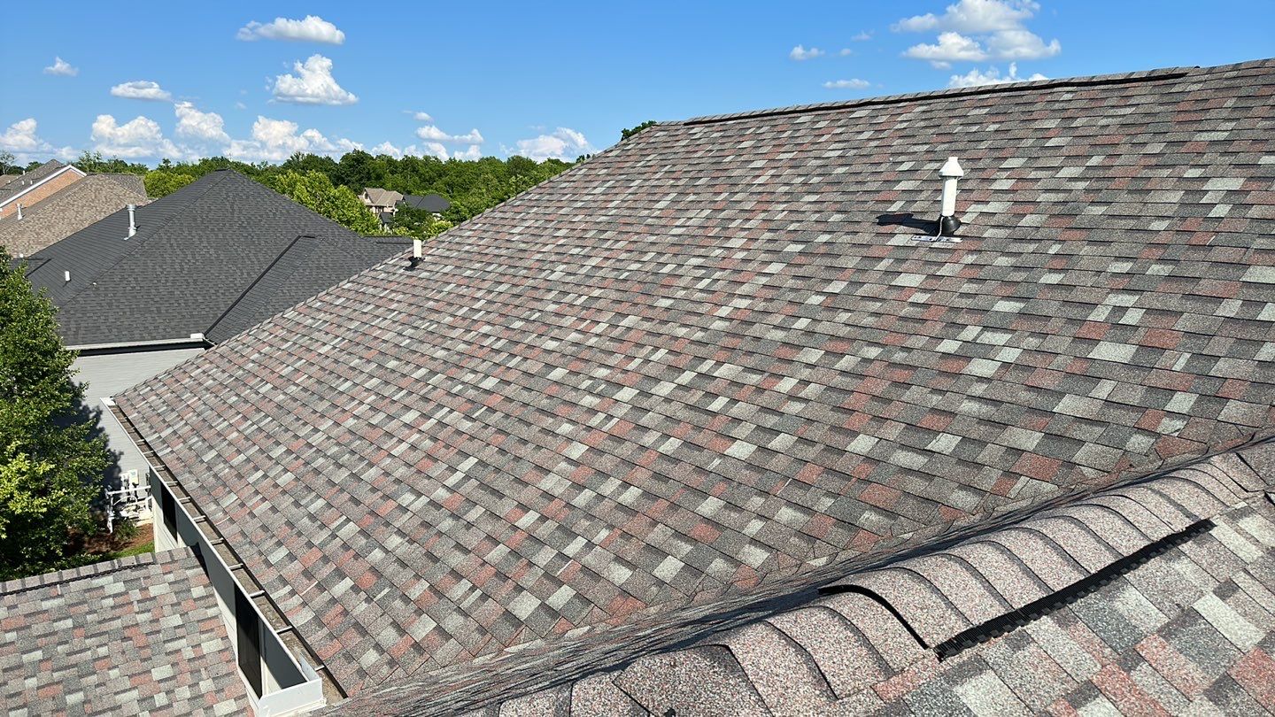 Residential Roofing Installation using Duration Series Shingles - Colonial Slate by RoofX 