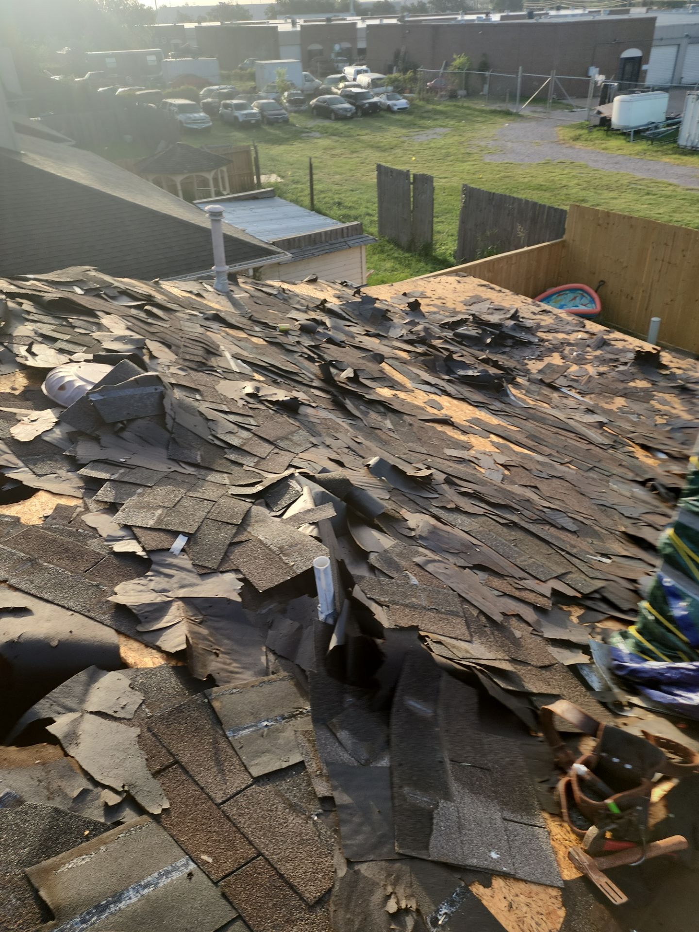 Residential Roofing Installation using Owen's Corning Duration (Lifetime) Shingles by Roof Repair Company