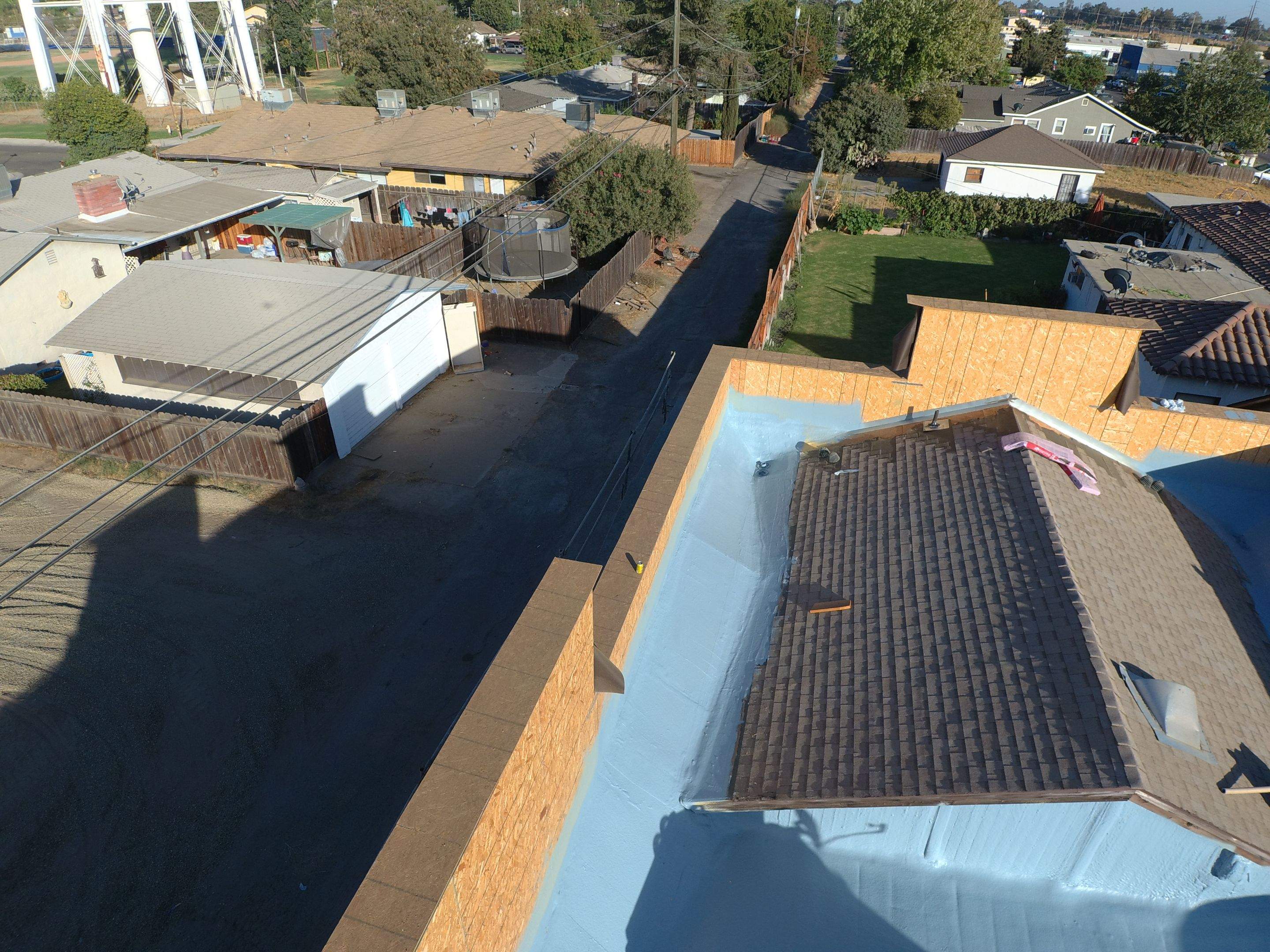 Spray foam and coatings using Conklin Benchmark/PUMA XL coatings and spray foam by Straight Edge Roofing Inc