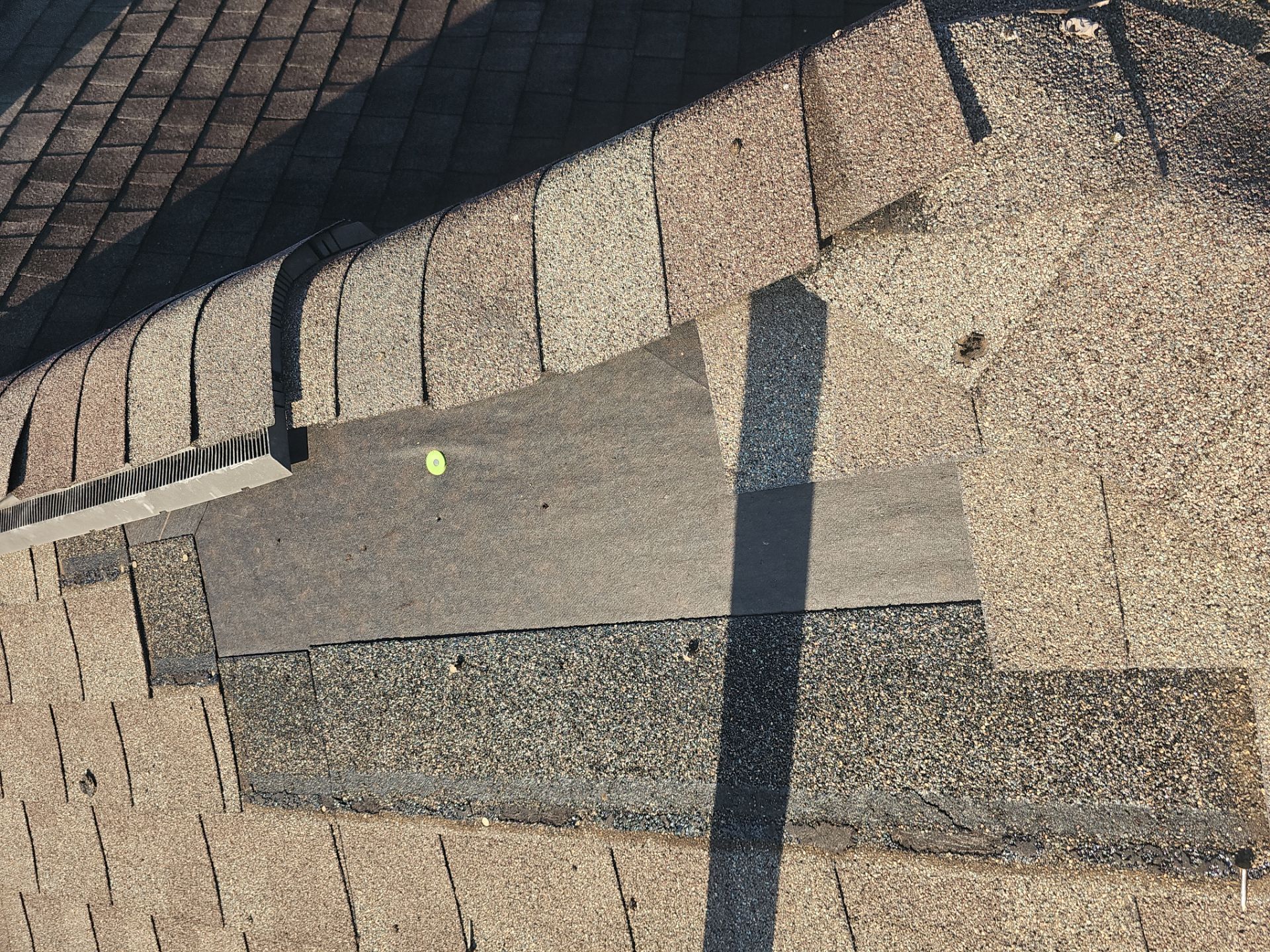 Hail Damage using Owen's Corning Duration (Lifetime) Shingles by Roof Repair Company