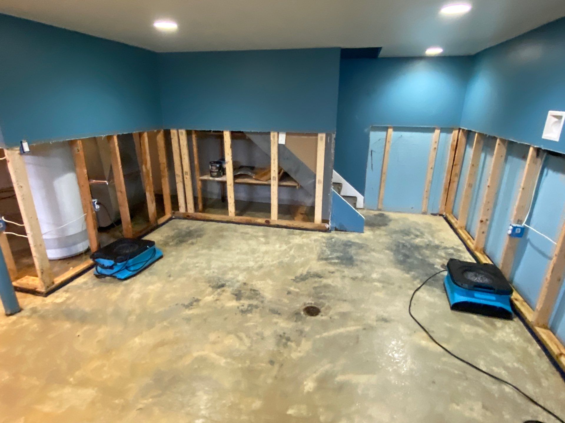 Project in West Bloomfield by EzDry Water Mitigation & Property Restoration