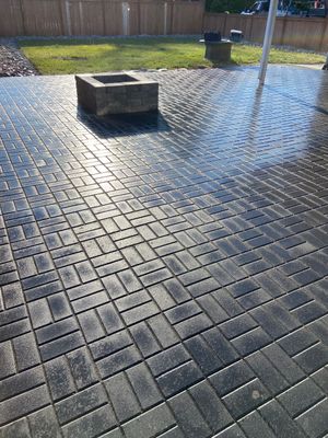 Connie G. Pavers Patio and Gravel Driveway