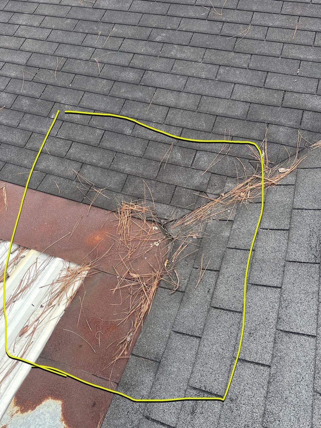 Hail Damage using Owen's Corning Duration (Lifetime) Shingles by Roof Repair Company