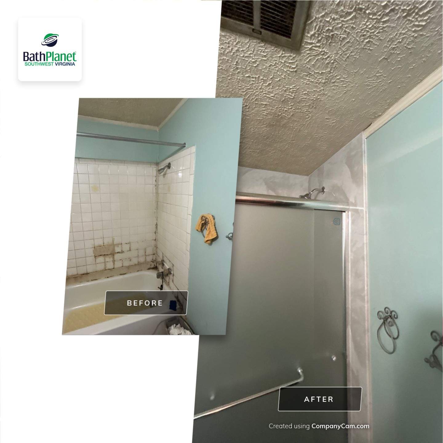 Before Vs After by BathPlanet SW Virginia