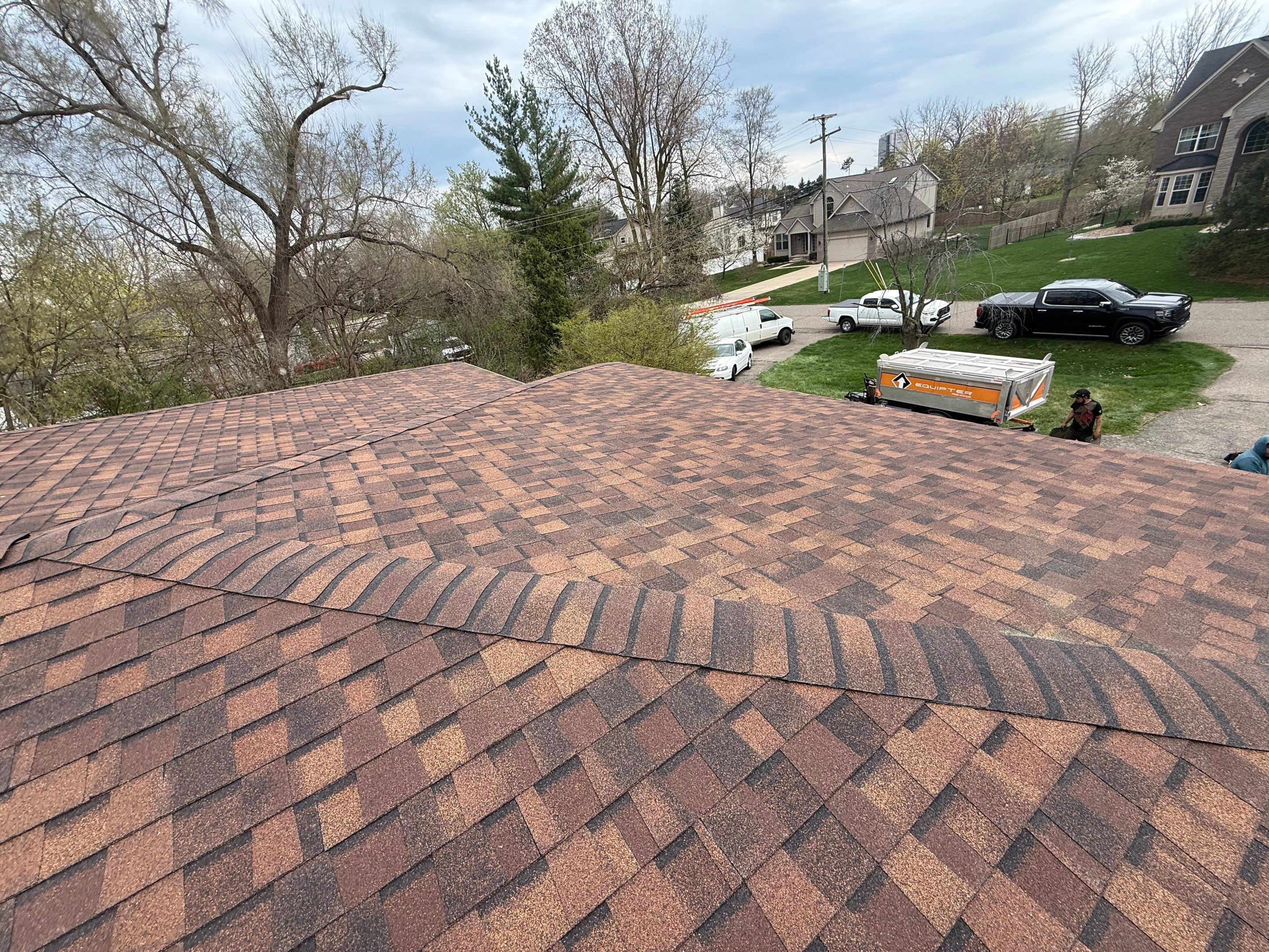 Project in Troy by Eave Roofing