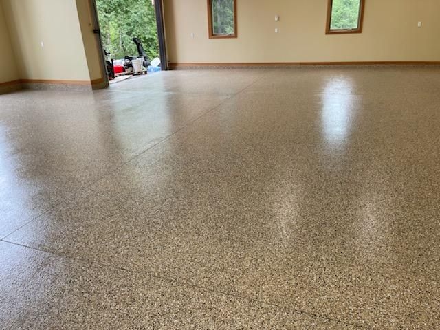Shop Transformation using Sandstone and the Penntek Evolution System by Croc Coatings, LLC