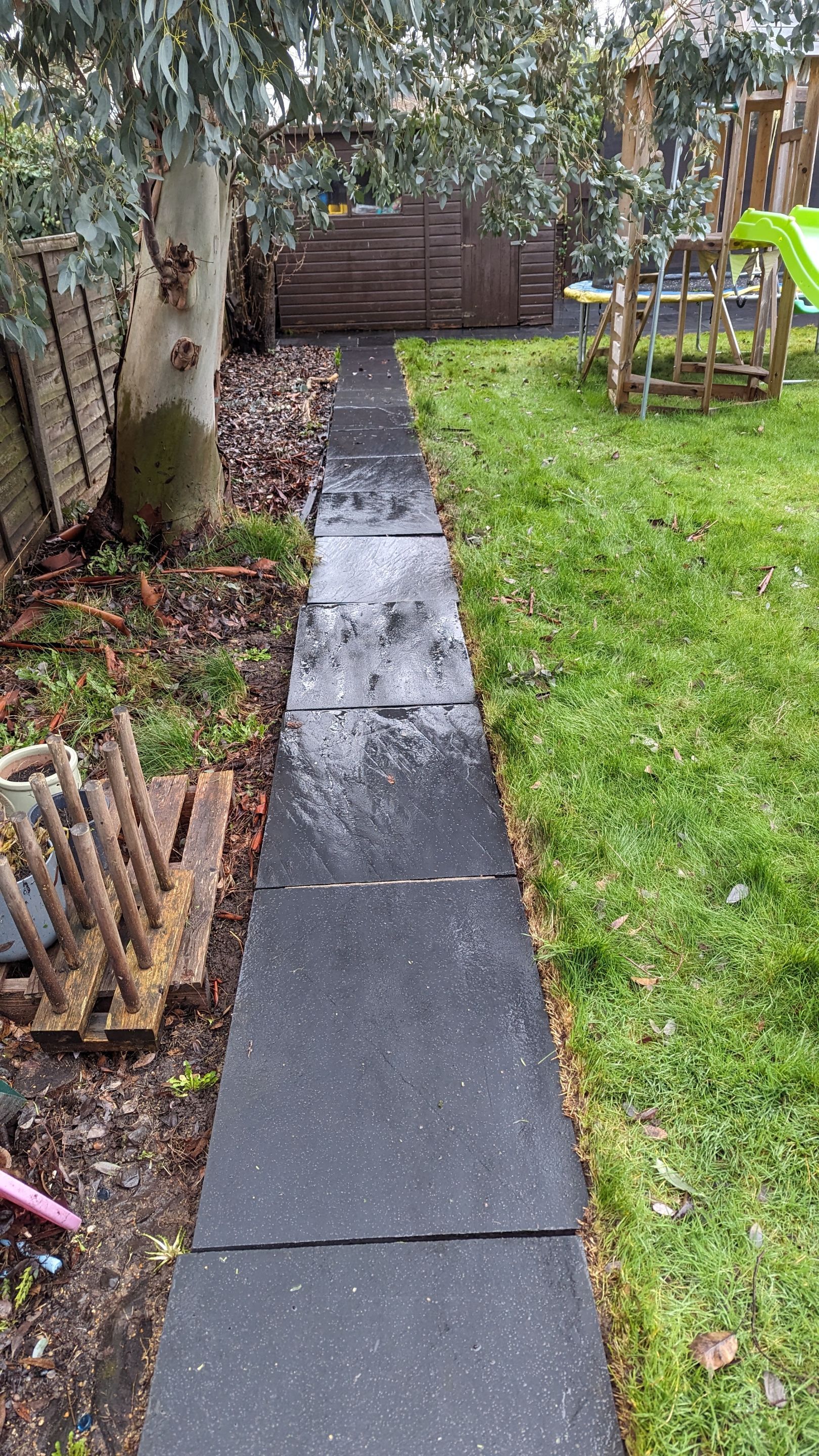 Driveway And Patio Clean using honda 21 ltr/min by Ges Exterior Cleaning ltd