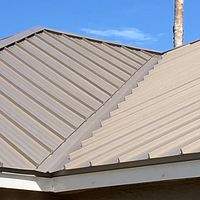 24ga 1.5" Snap-Lock Buckskin  by Total Roofing System The Metal Roof Experts