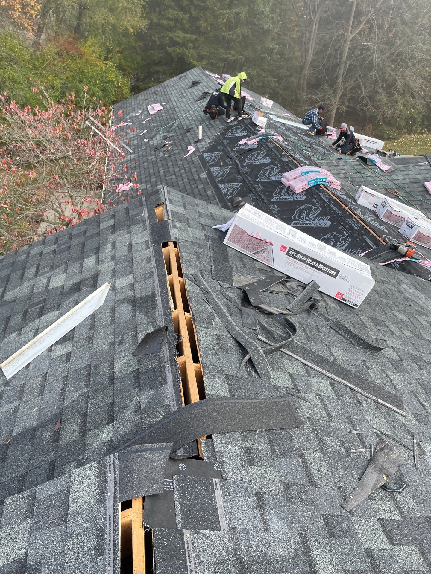 Roof Replacement using Owens Corning by 180 Contractors