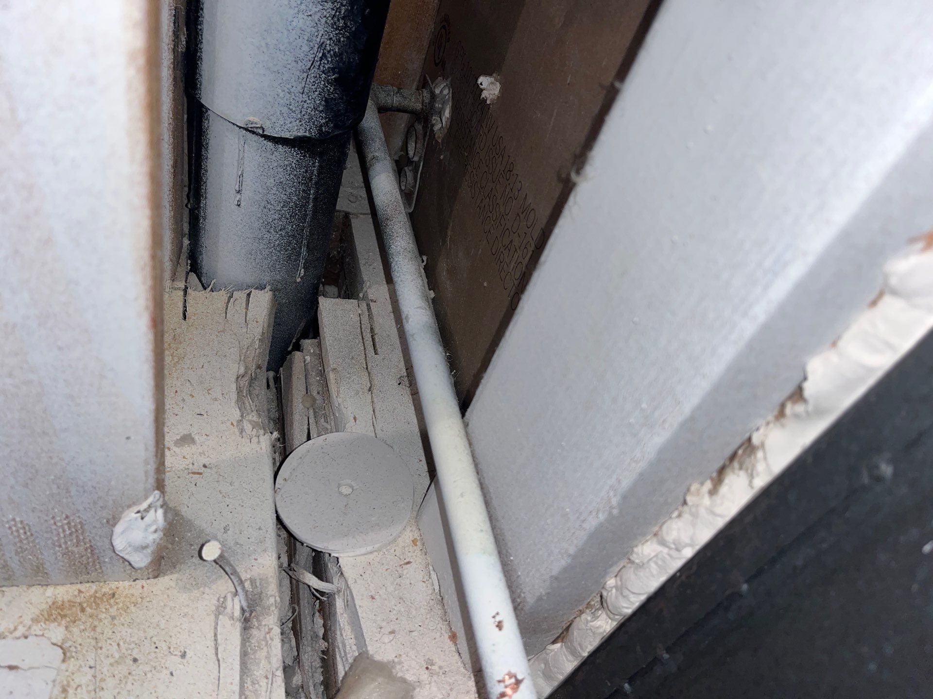 Installing New Piping. by Us Plumbing 