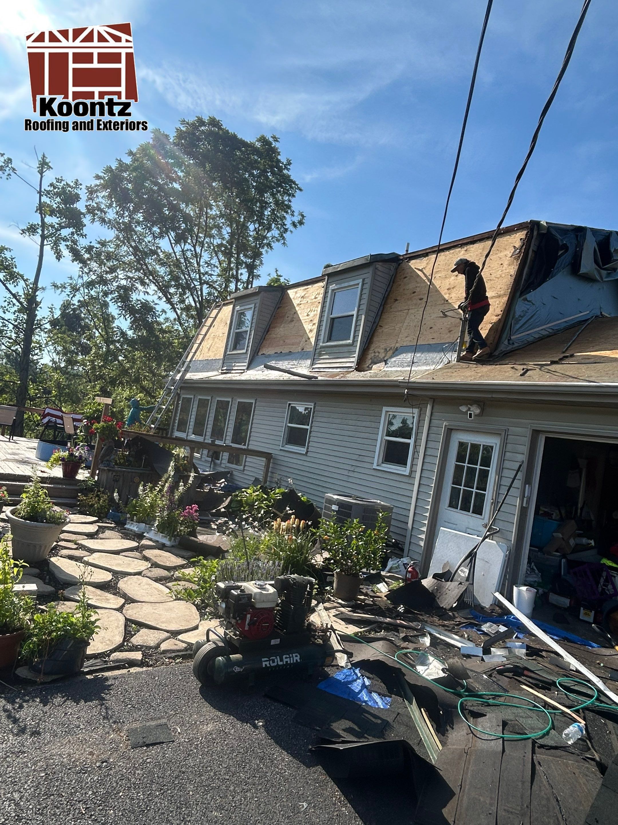 Roof & Exterior Installation by Koontz Construction