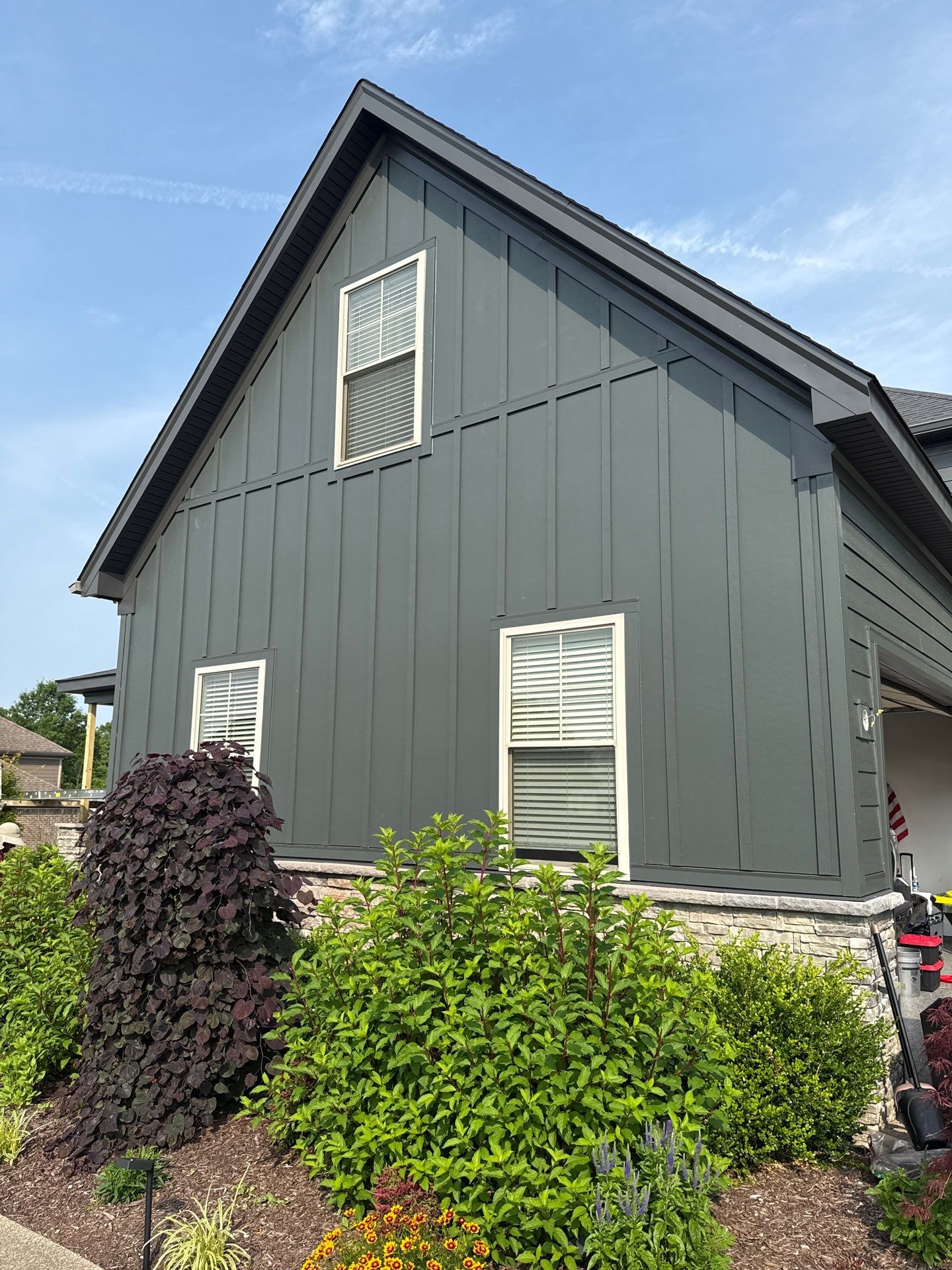 Complete Exterior Transformation with James Hardie Siding in Crestwood by GreenForce Restoration