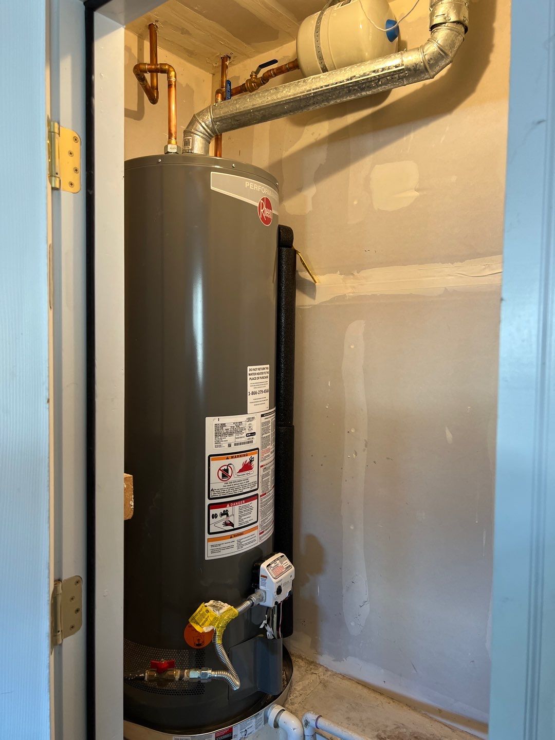 Water Heater Installation using Rheem by Plumbing Connect Systems LLC