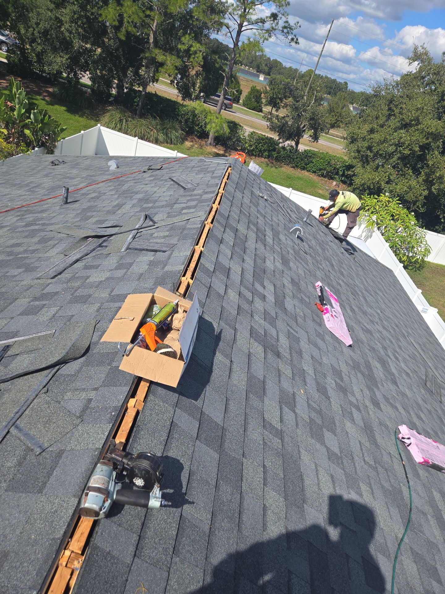 Project in Wesley Chapel 33545 by Mitchell Roofing Company LLC
