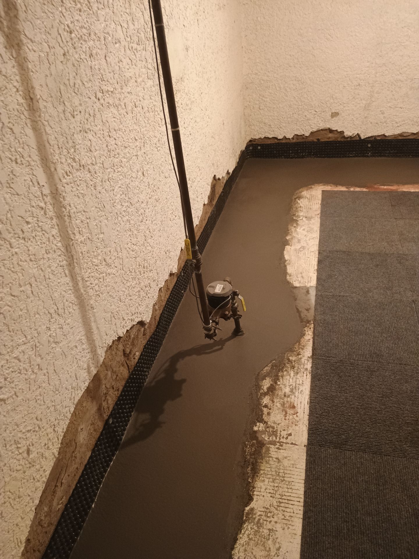 Basement Waterproofing in South MPLS for Andrew by Waterproofing Northeast