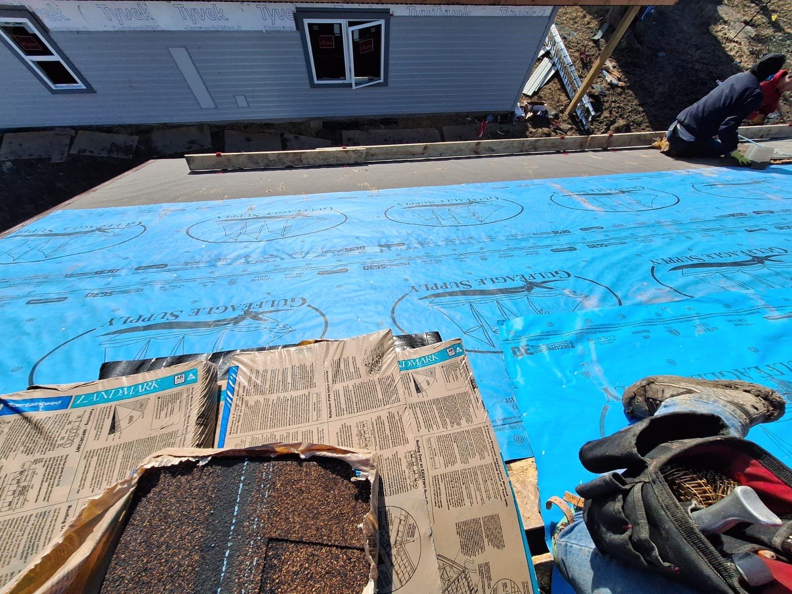 Roof Replacement using CertainTeed Landmark Burnt Sienna by 180 Contractors