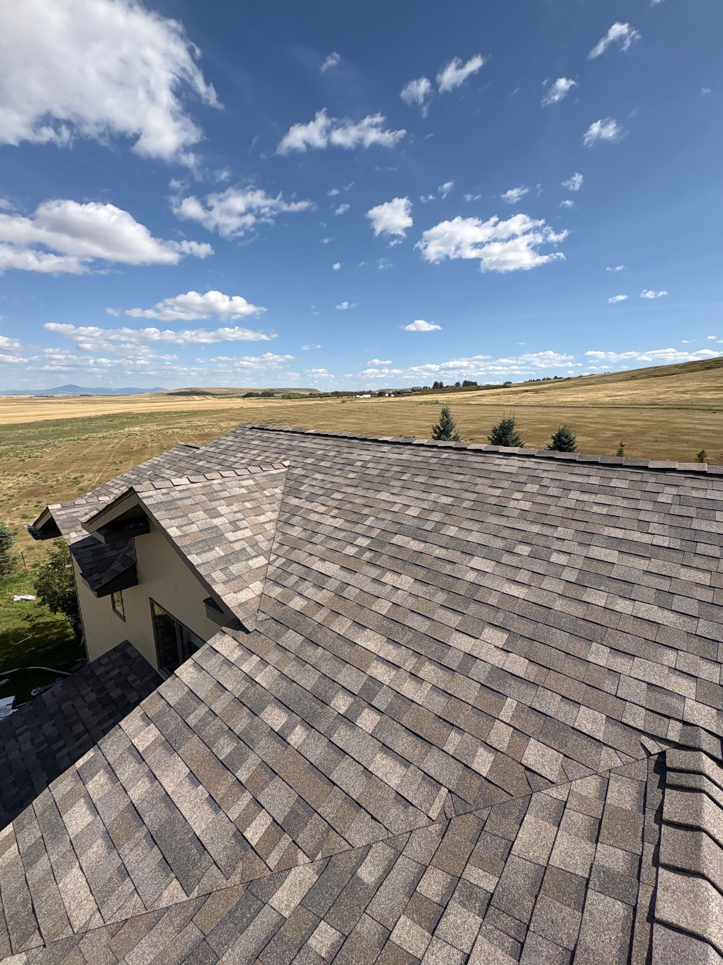 Owens Corning Architectural Shingle Roof Replacement in Great Falls by KQC Roofing