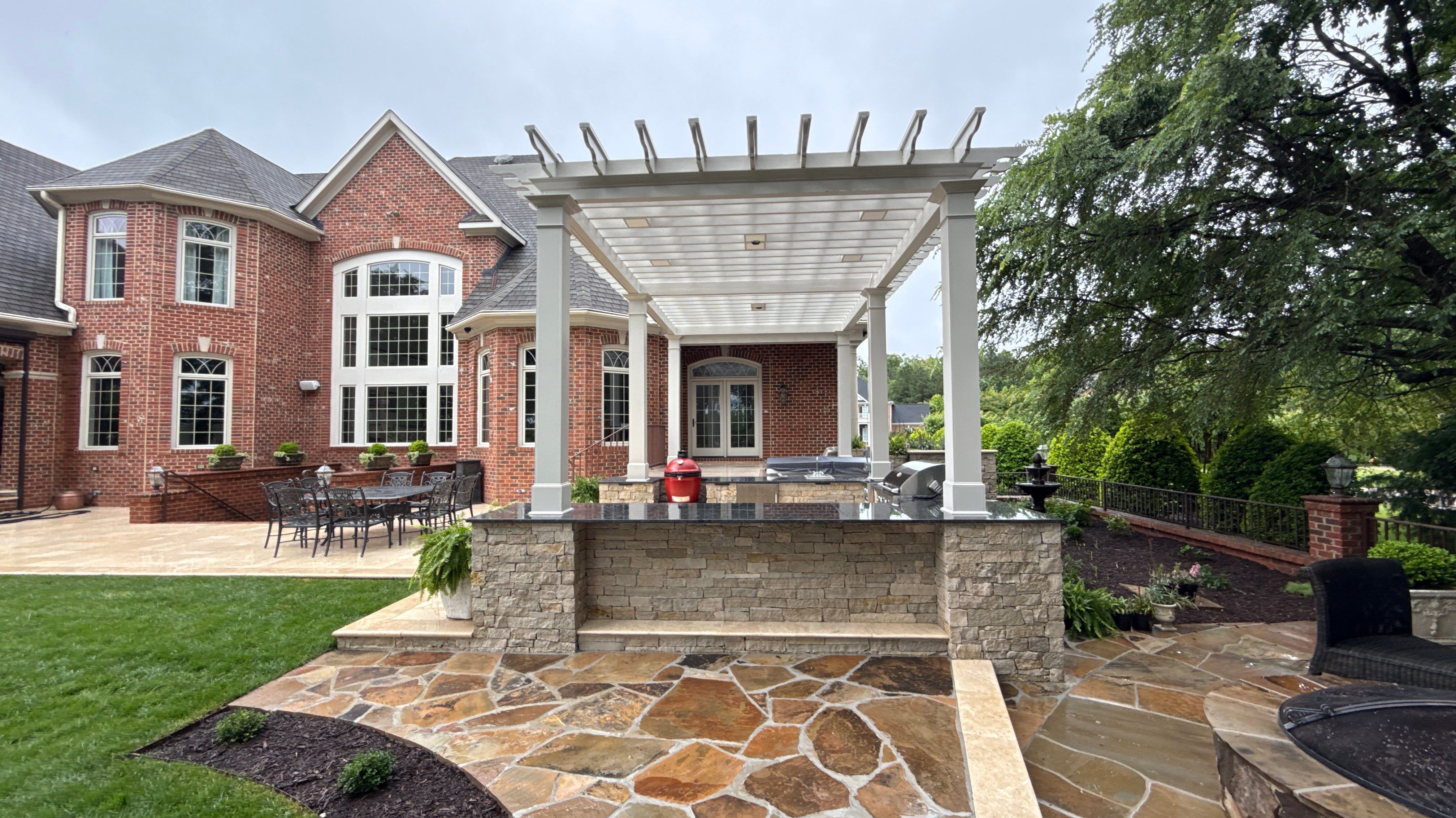 Rivers Bend Backyard BBQ by Commonwealth Curb Appeal