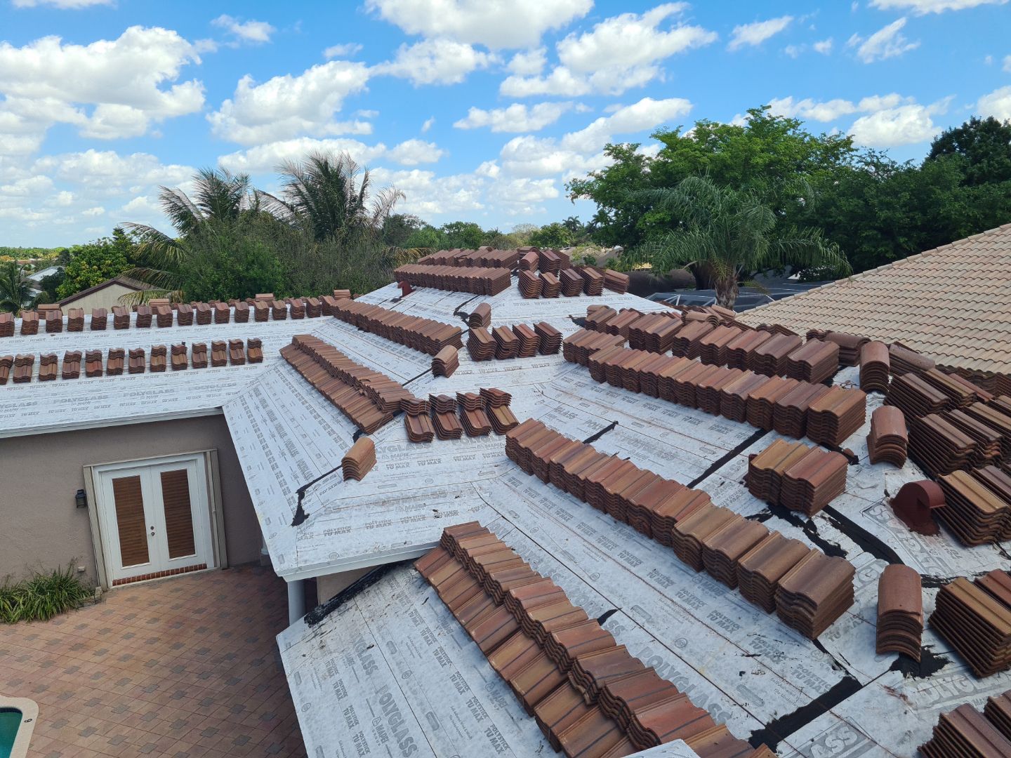 Residential Roofing Installation using Eagle Roofing Tile by BLUES BROTHERS ROOFING