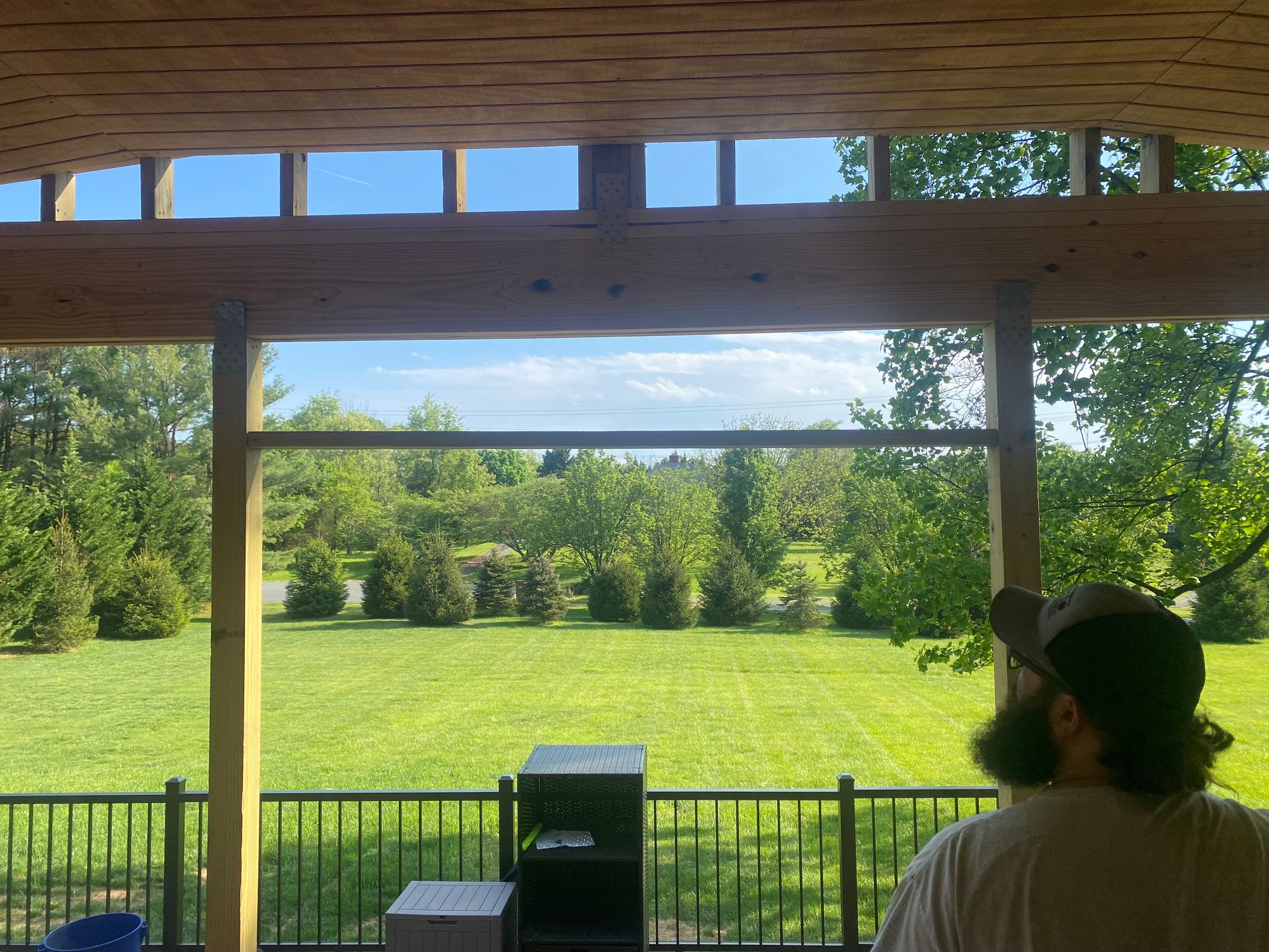 Deck/Screen porch Transformation using Timbertech by The Smet Companies, LLC