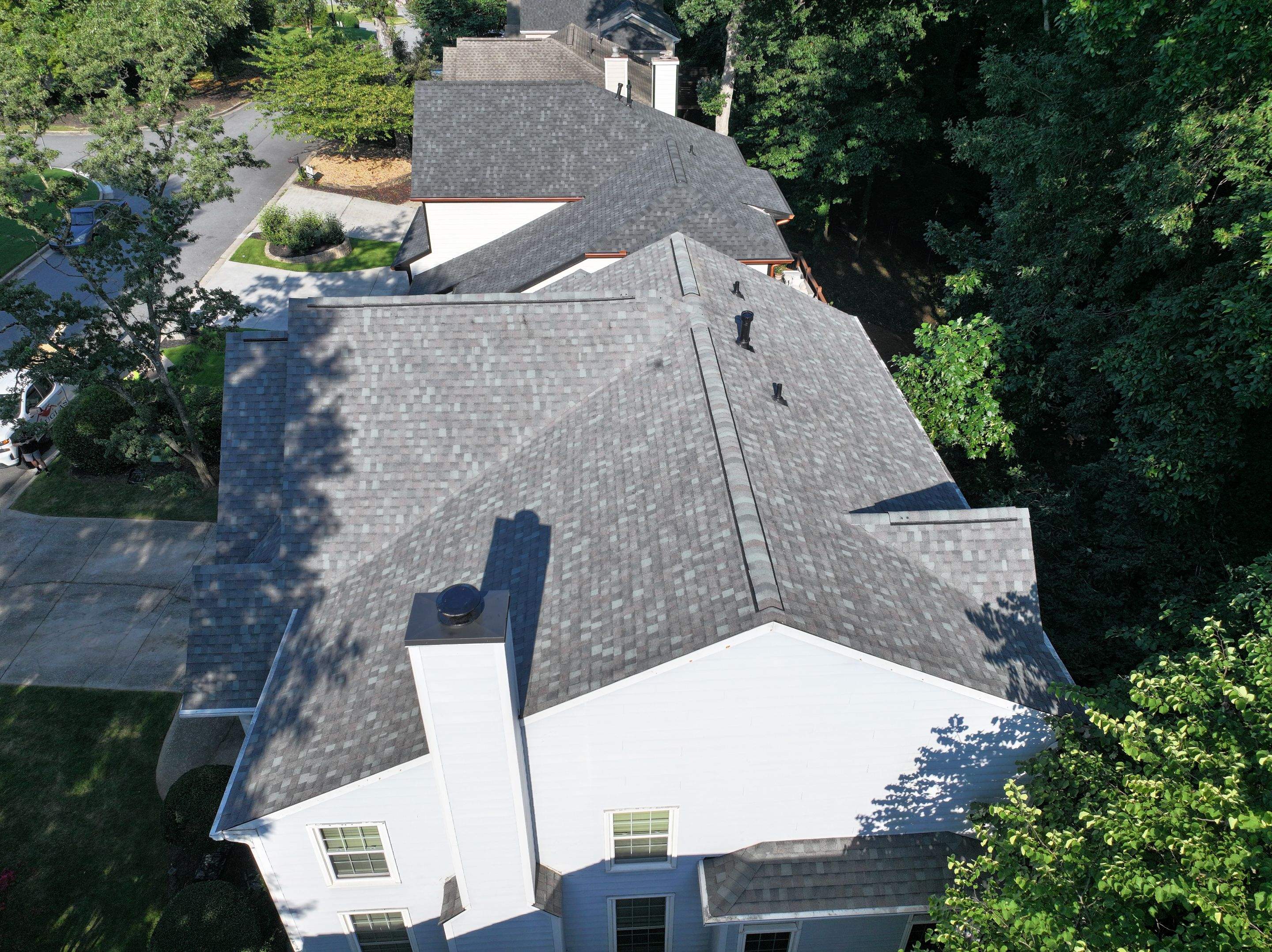 Residential Roofing Installation using Atlas Pinnacle Pristine by Douglas Construction 