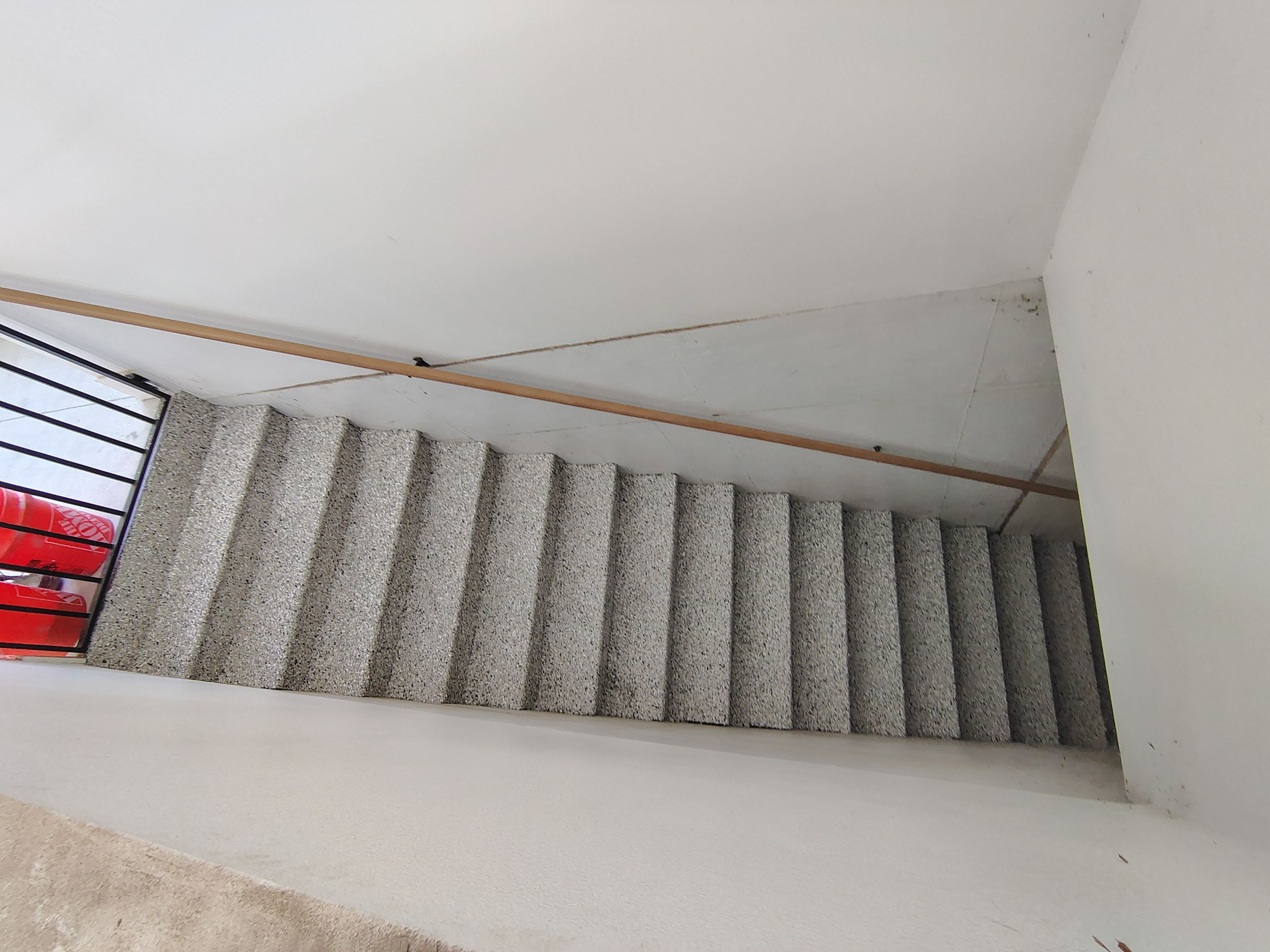 Epoxy Flake Garage Floor and Stair Coating in Sioux Falls by Select Painting, Coatings & Garage Cabinets