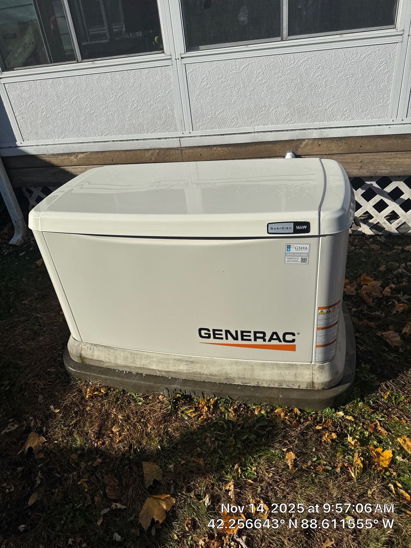 Generac 16kW Standby Generator Maintenance – Marengo, IL | GSHA Services, LTD by GSHA Services LTD