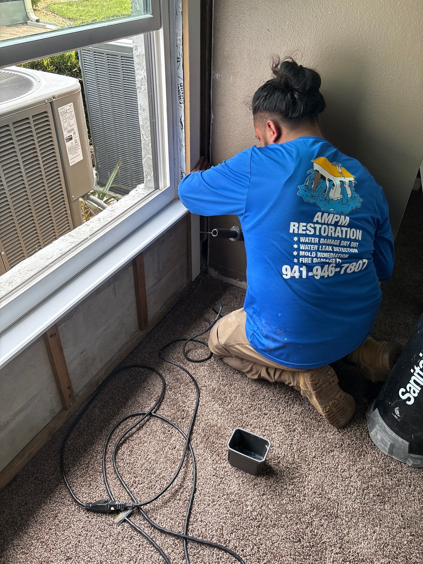 Commercial Water Damage Restoration by Ampm Restoration Services