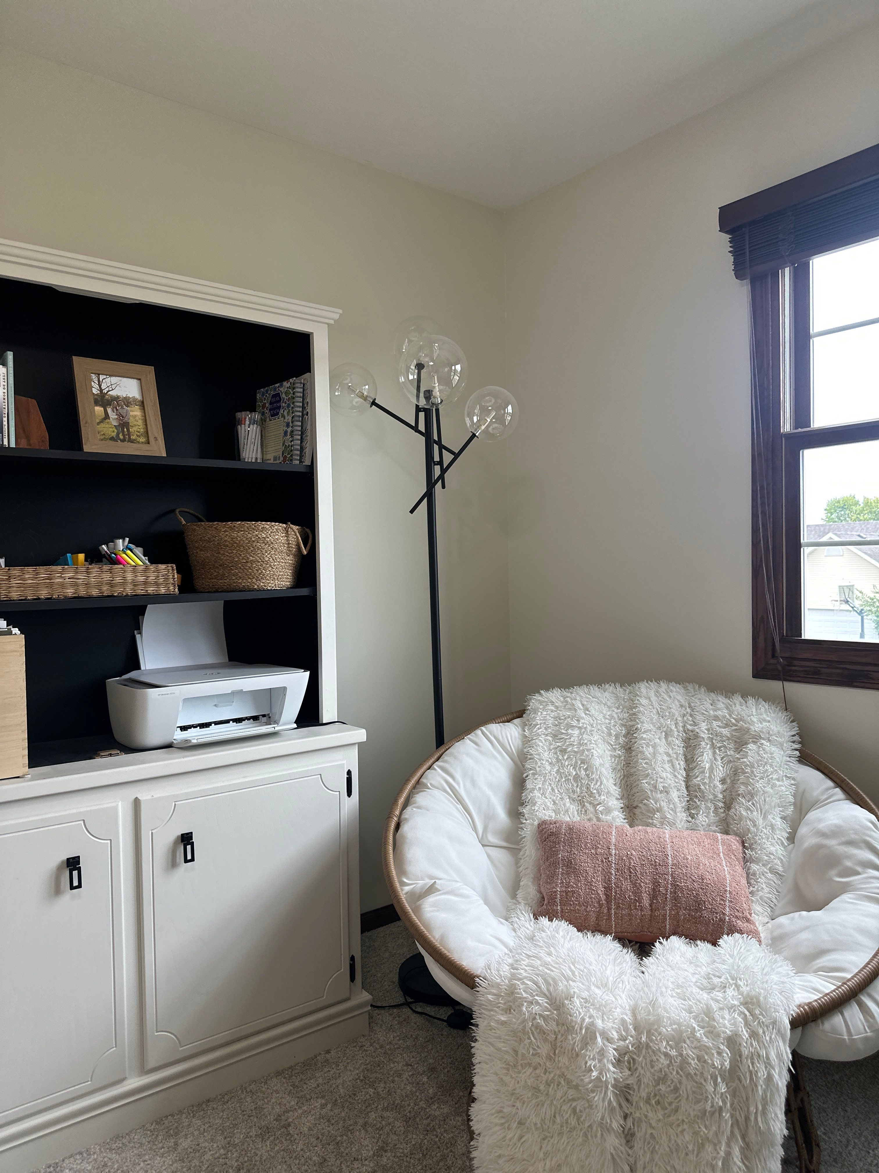 Lincoln Home Office Renovation Featuring Custom Window Trim Repairs by CompanyCam Sales Demo