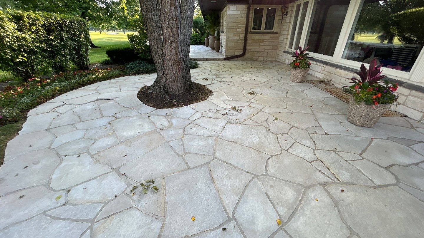 Brick paver clean, sand and seal.  using Surebond SB-1300 by Northern Power Washing LLC.