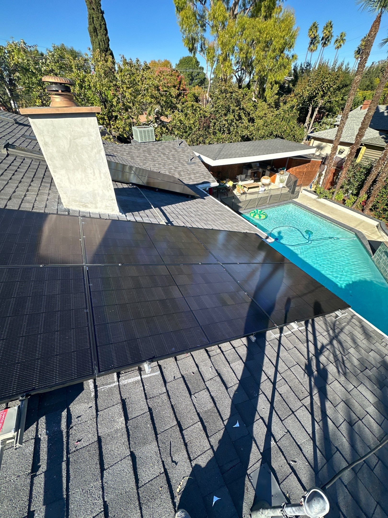 Residential Solar Panel Installation and Electrical Service Upgrade in Los Angeles by AWS Solar