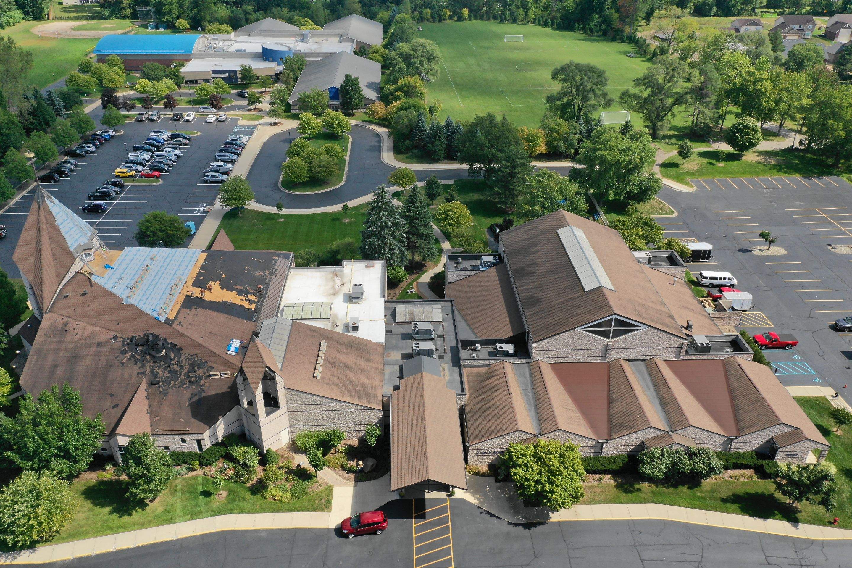 St. Mary in the Hills Catholic Church by Bloomfield Construction & Restoration