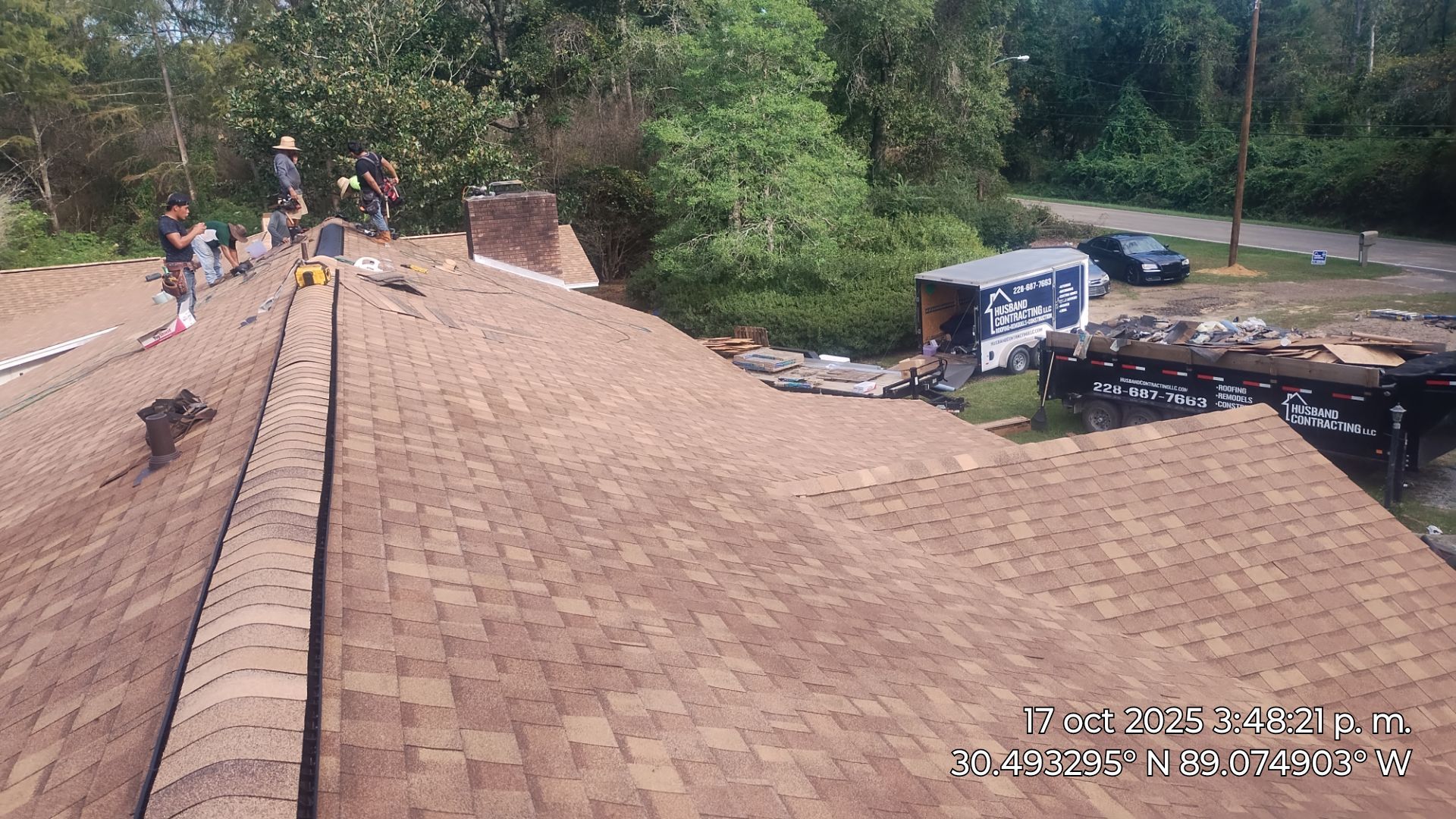 Another Fortified roof work by Husband Roofing & Contracting