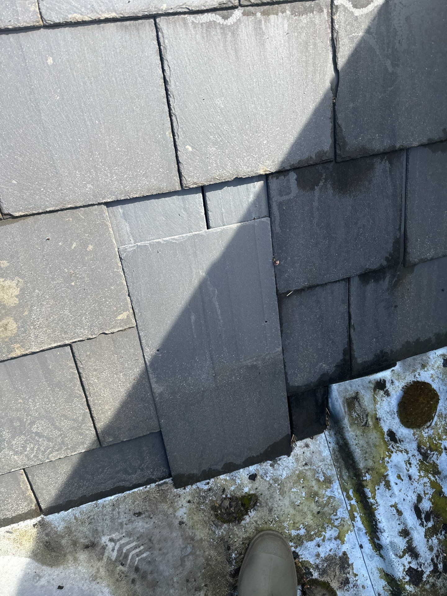 Roof and Patio Cleaning using Honda 15lpm Low Pressure Washing Machine by Ges Exterior Cleaning ltd
