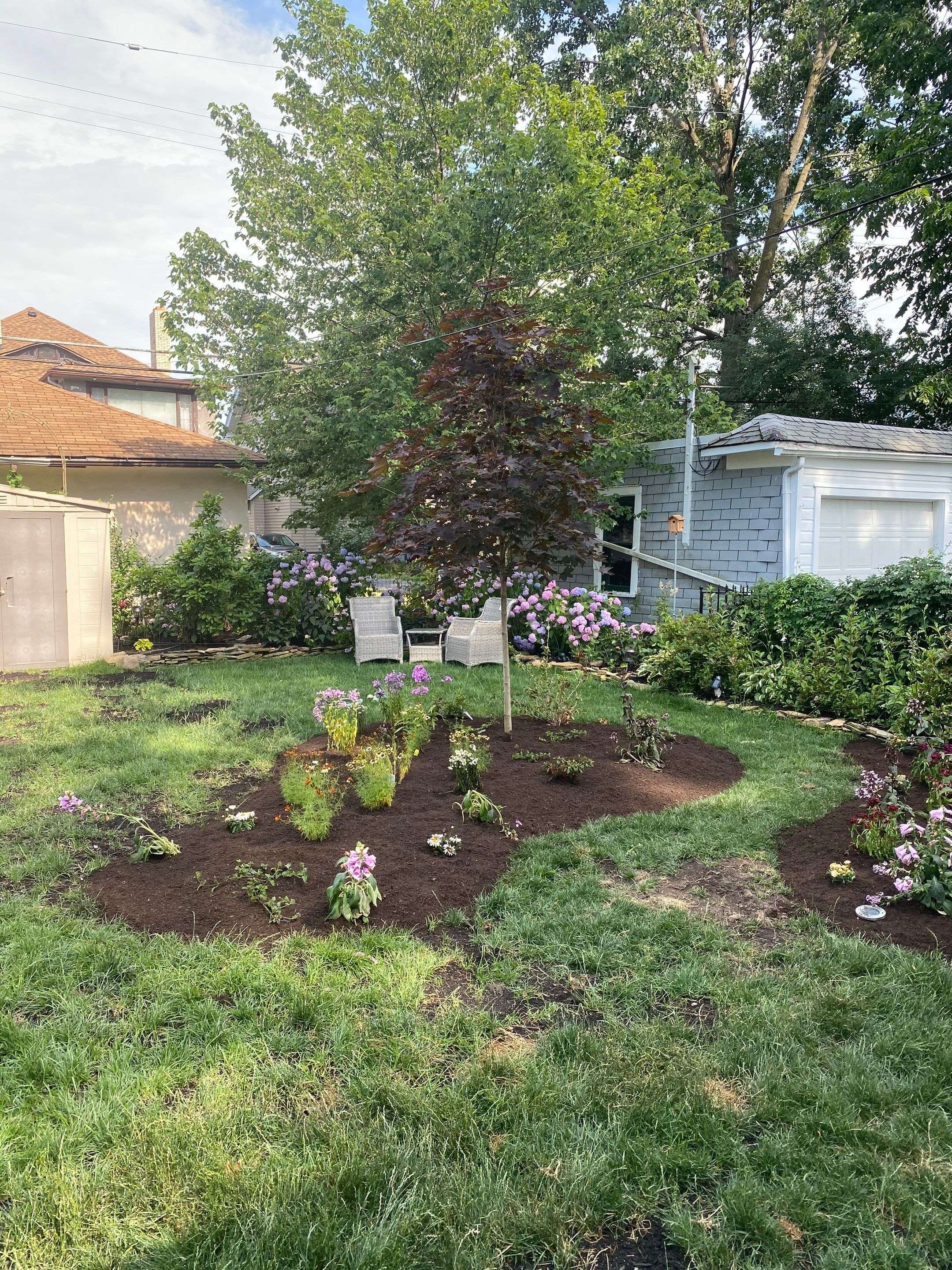 Woodland Island Project by Elm Rose Gardens