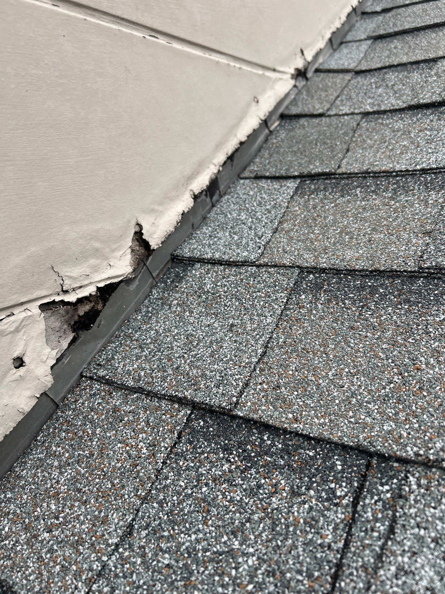 Exterior Damage using Inspection by Karcher Roofing & Construction
